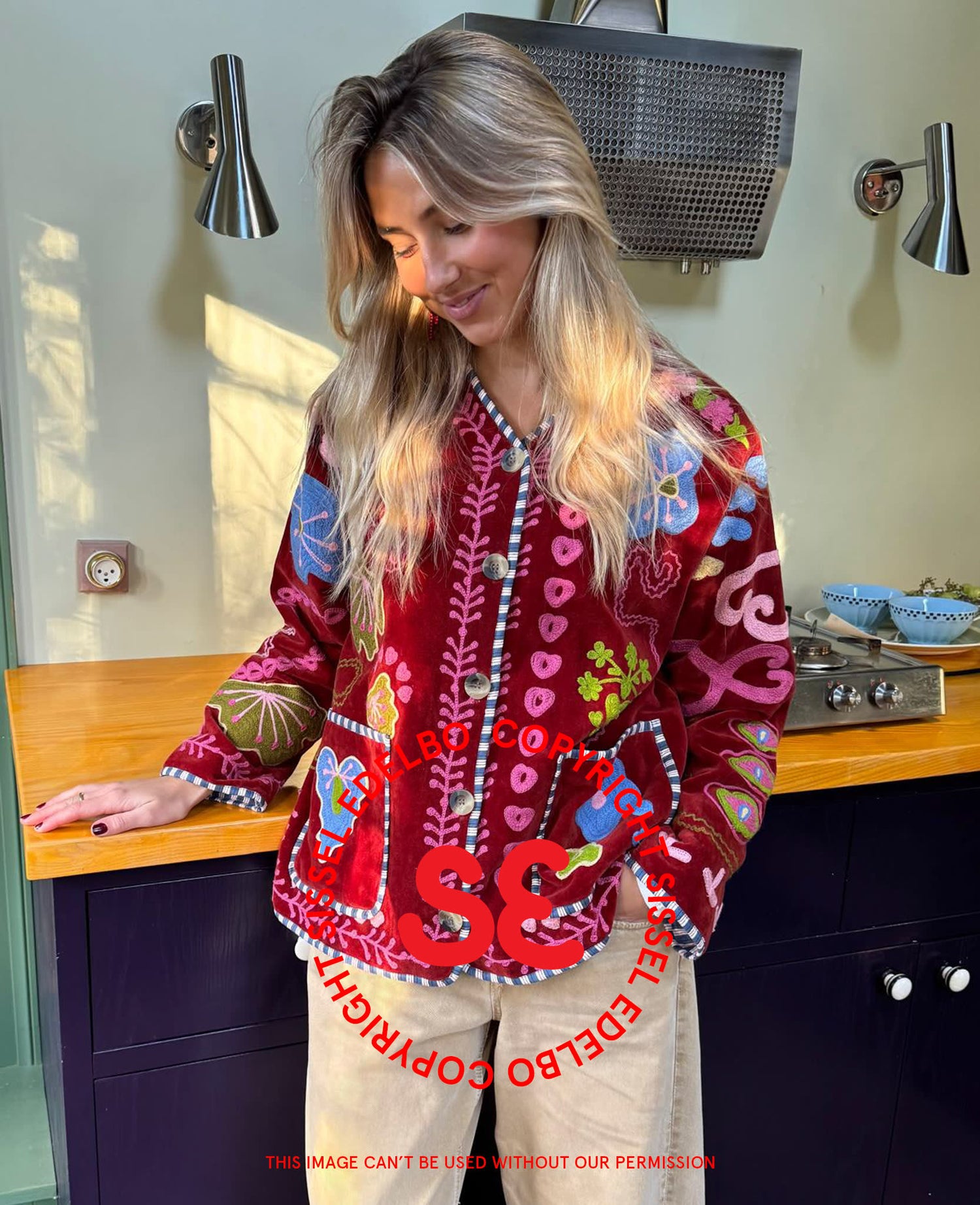 Maggie Jacket - Velvet Burgundy