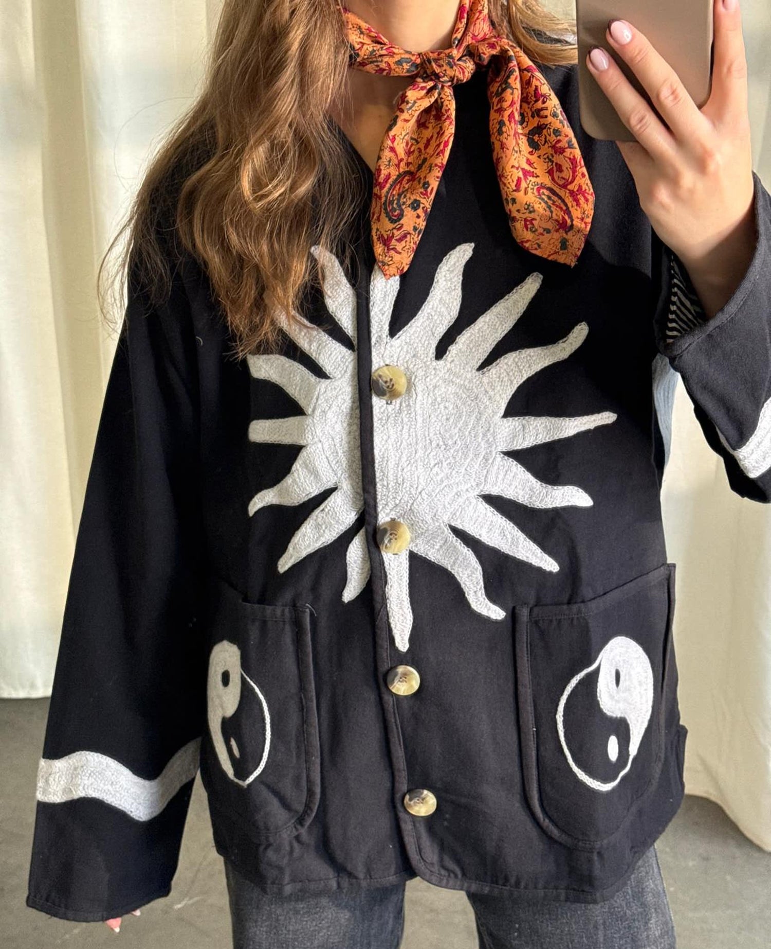 Maggie Jacket - Yin & Yang