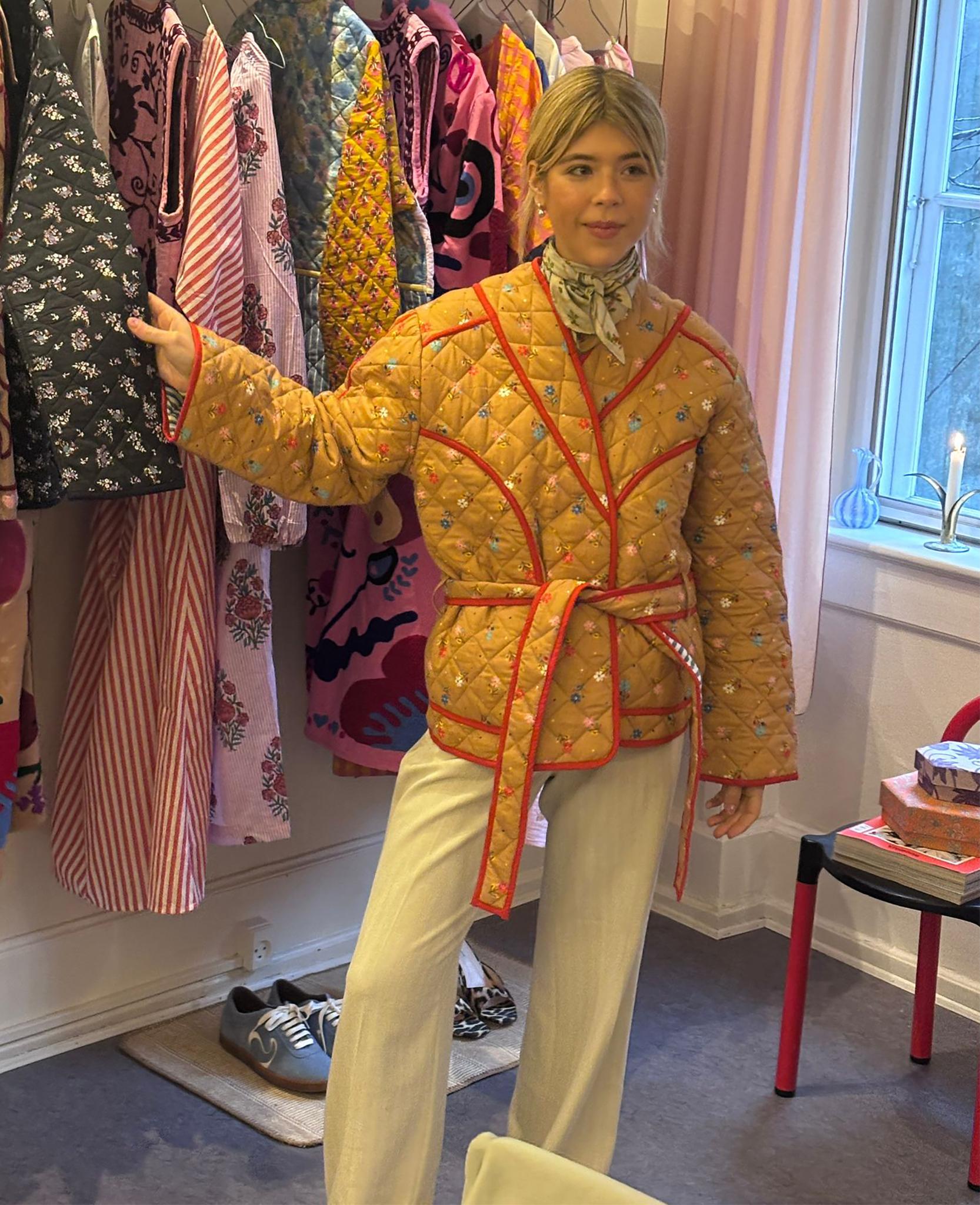 Makenna Jacket - Hazel Flower – SISSEL EDELBO