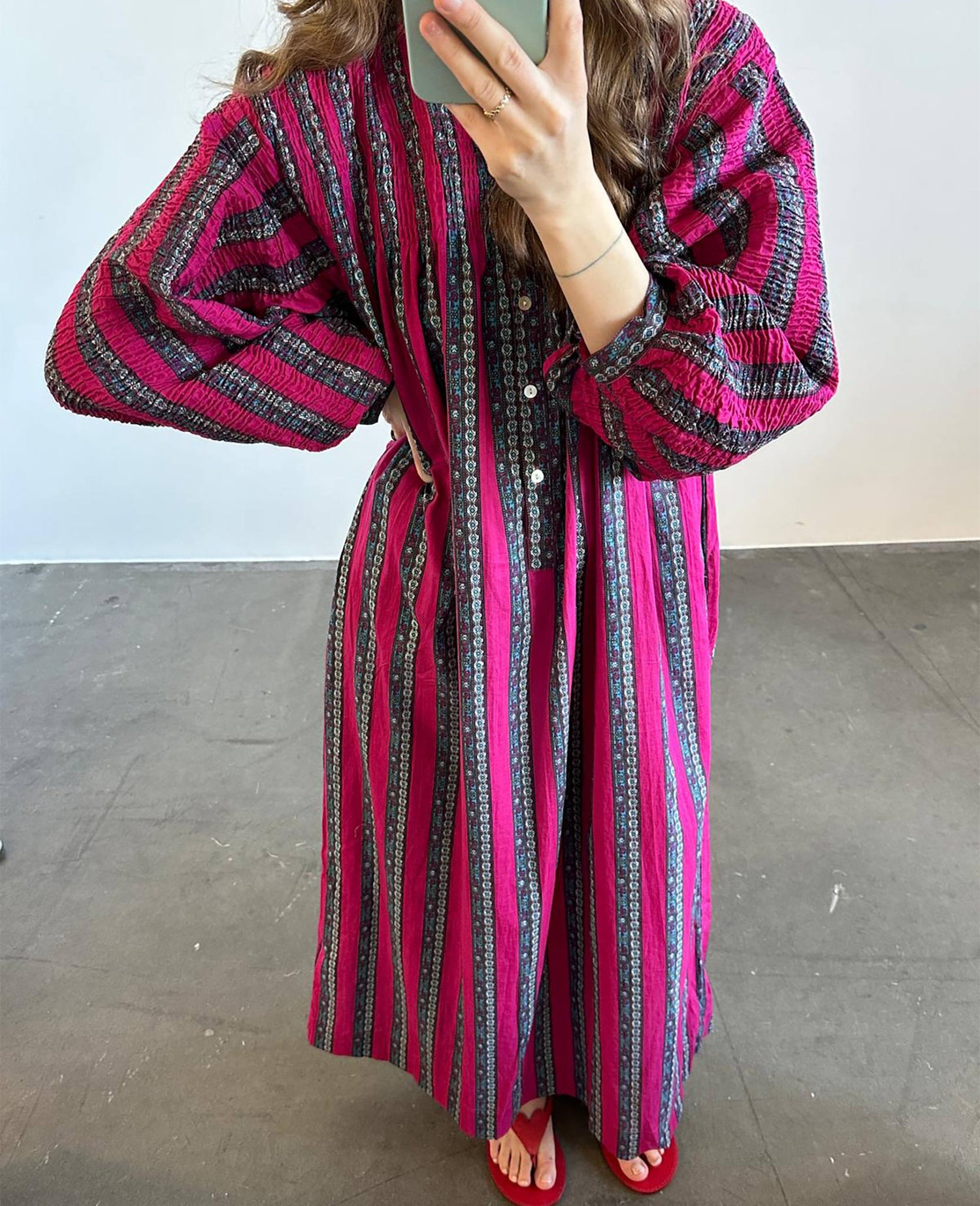 Manja Dress - Pink Fever