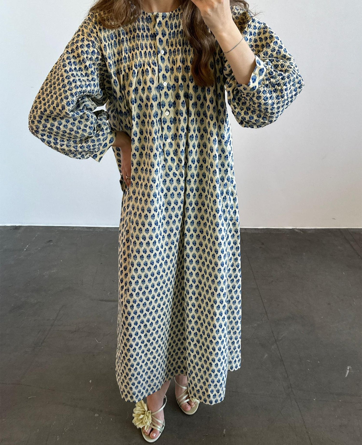Manja Dress - Clematis Blue