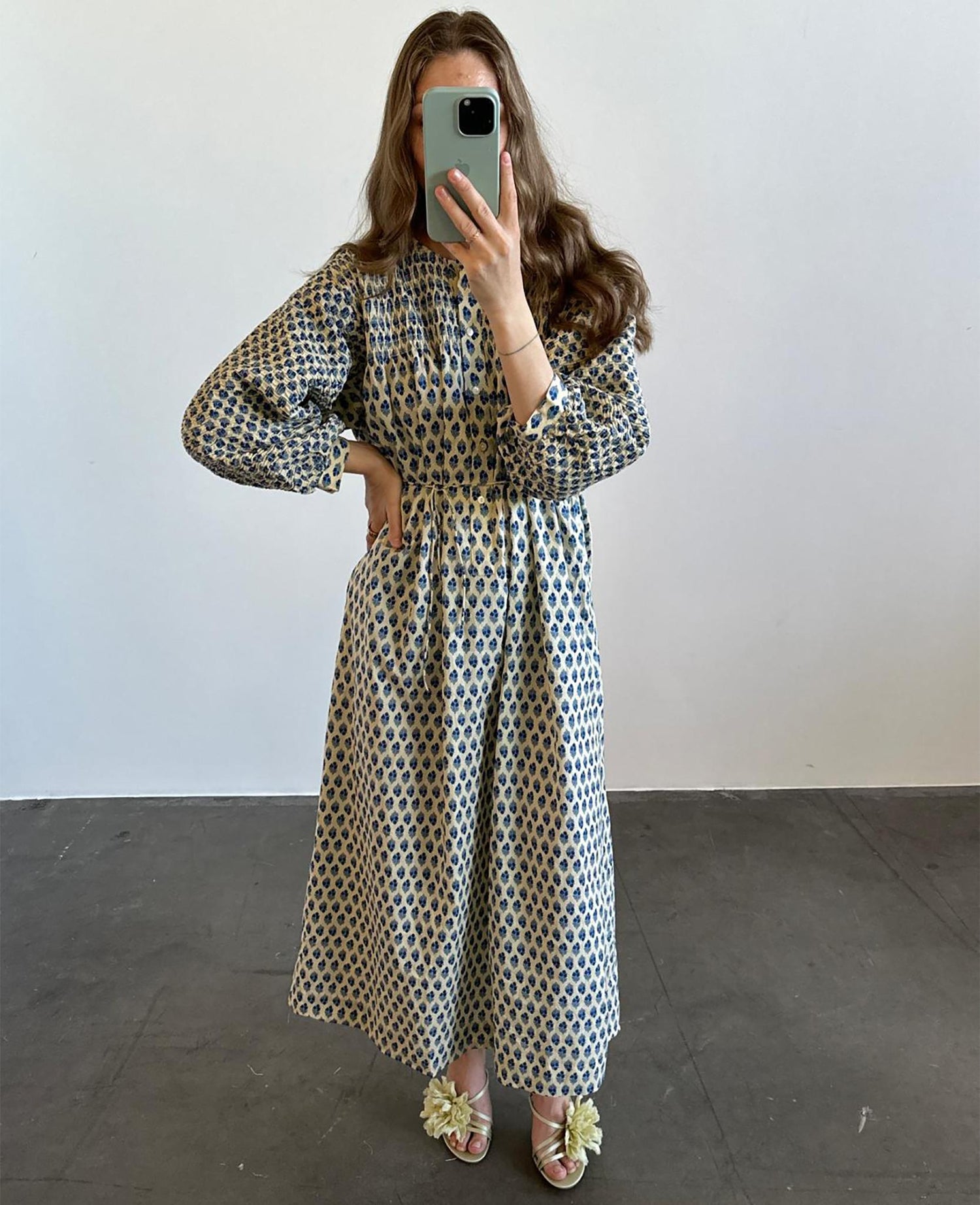Manja Dress - Clematis Blue