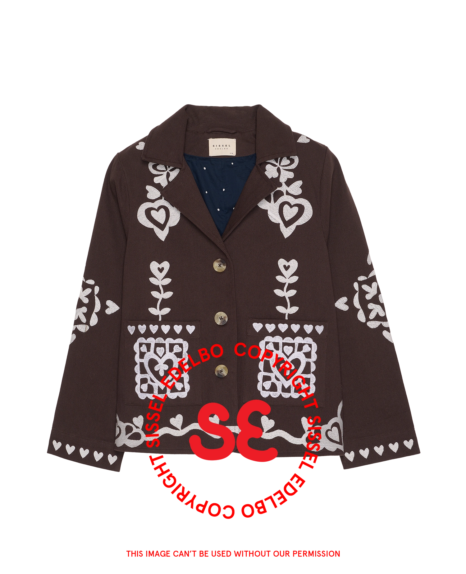 Margaret Blazer - Dark Plum