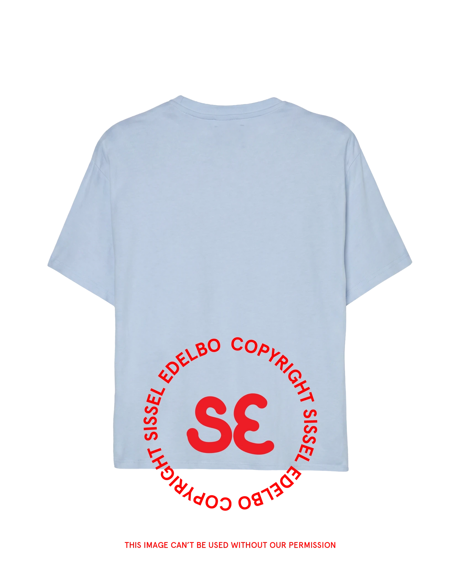 Mercy T-shirt - Blue Flower