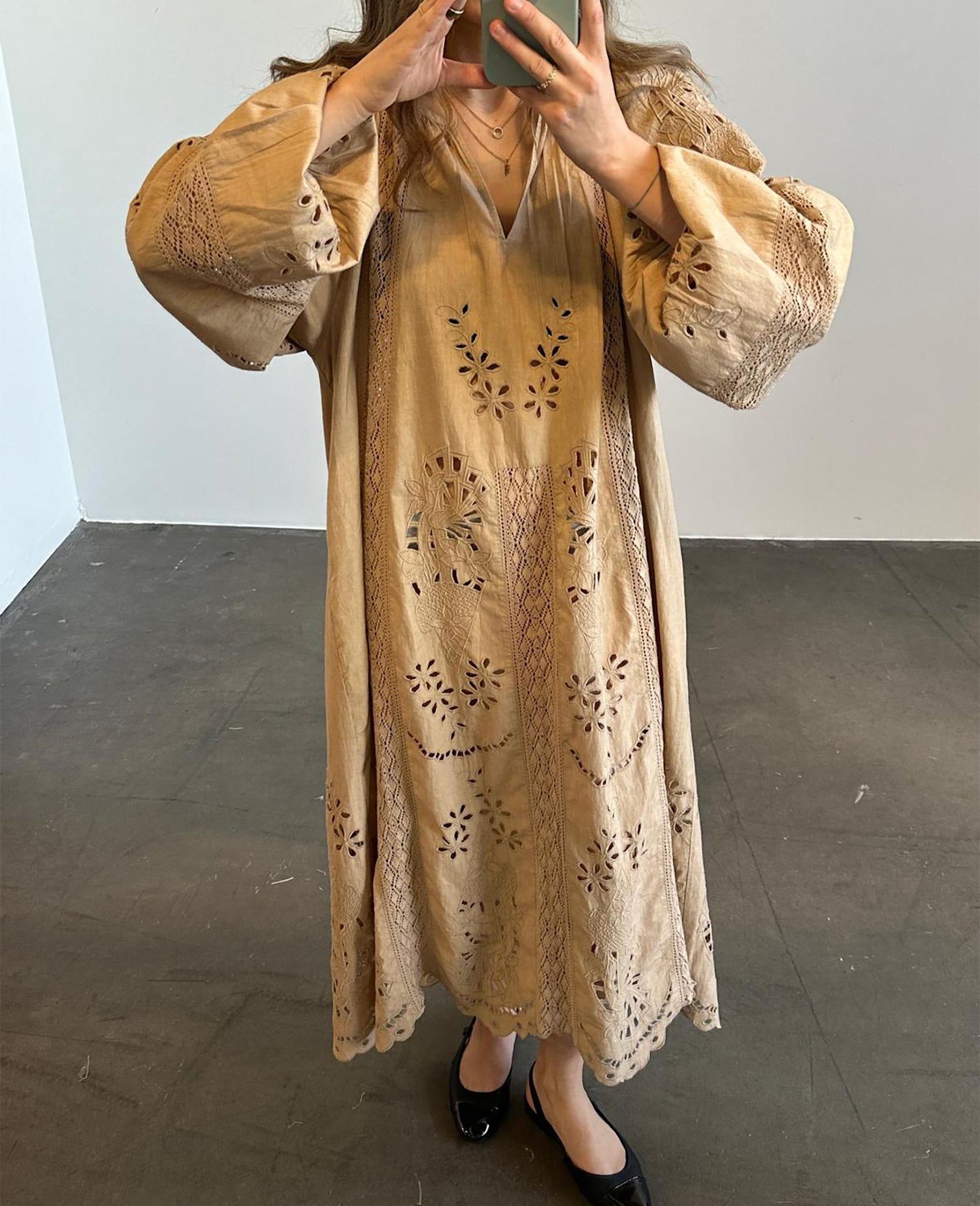 Mila Dress - Beige