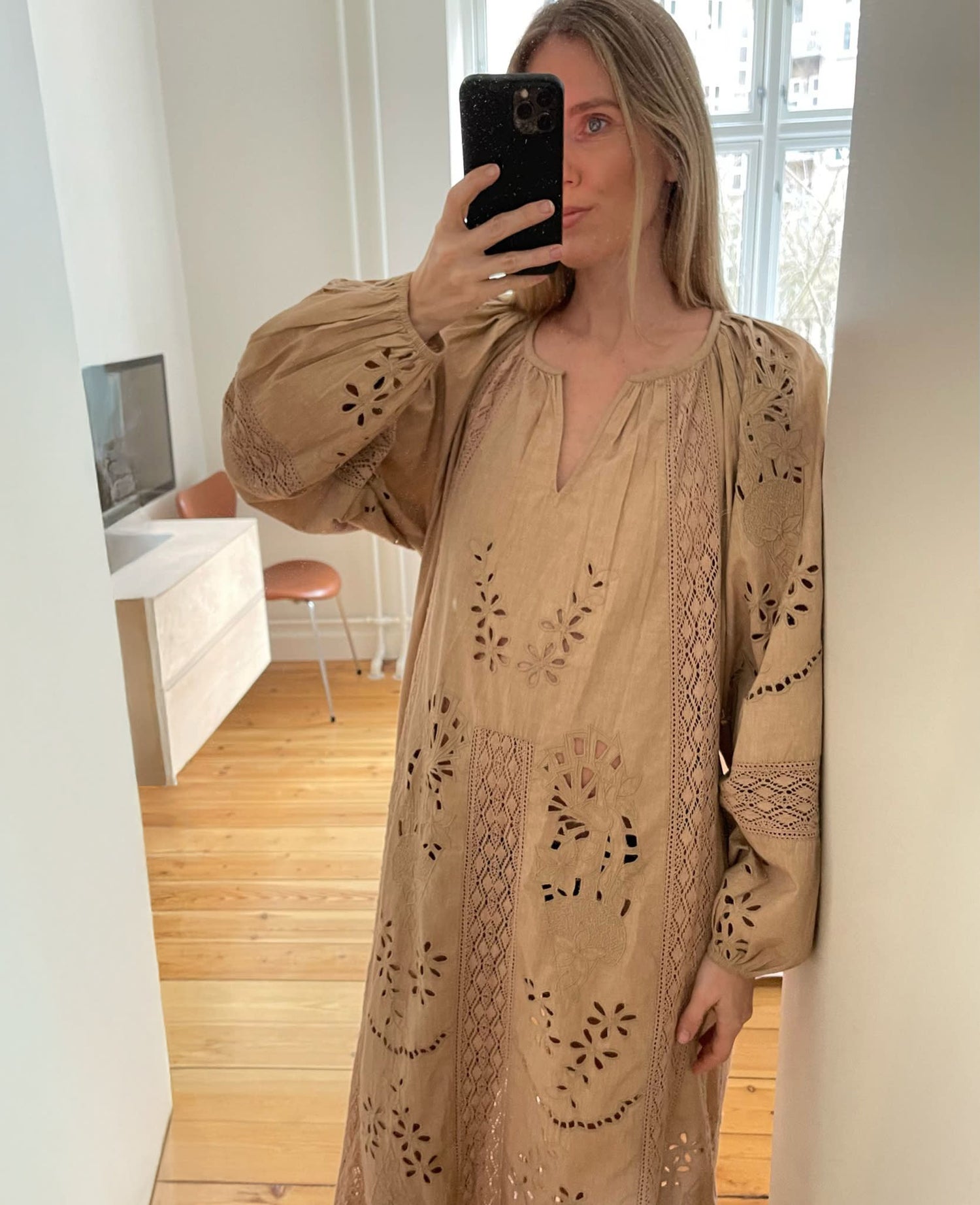 Mila Dress - Beige