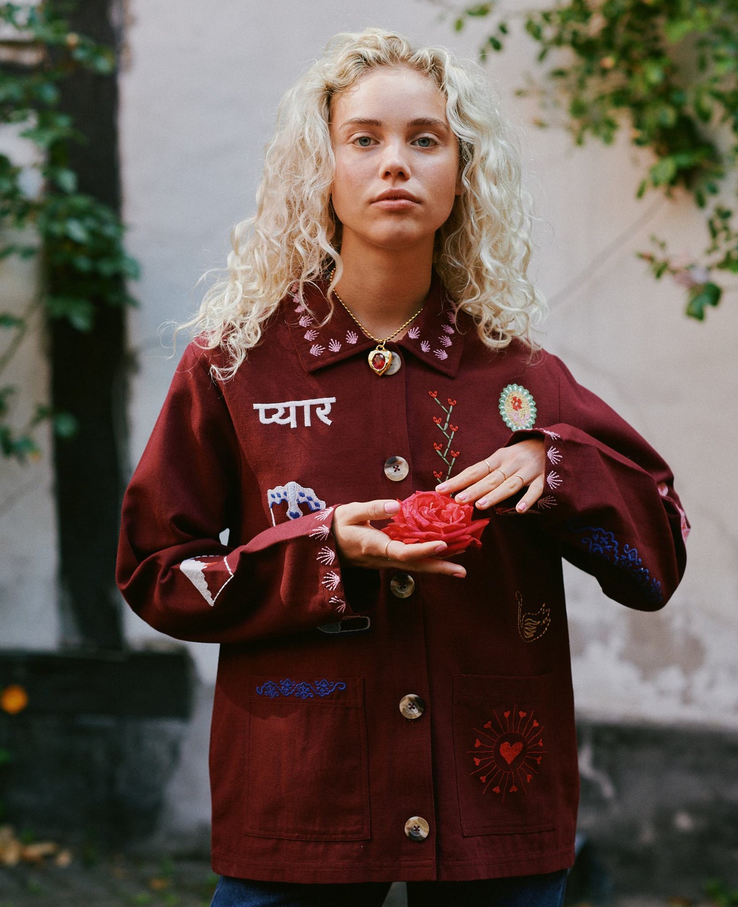 My Jacket - Burgundy SISSEL EDELBO My Jacket - Burgundy SISSEL EDELBO