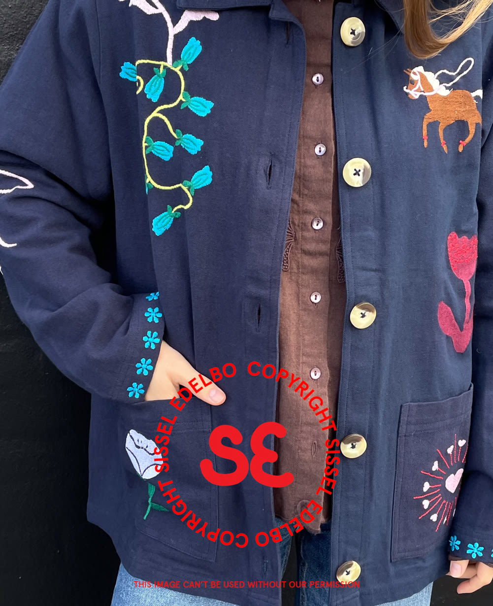 My Jacket - Navy Garden