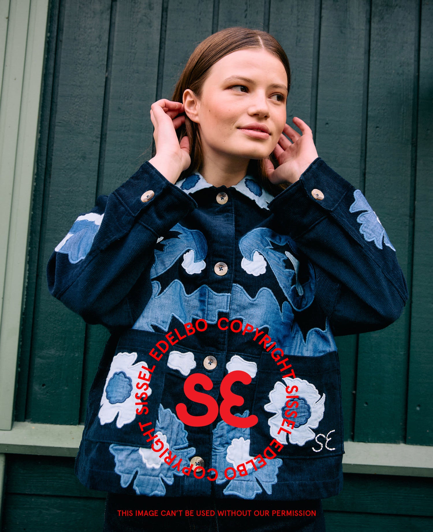 Mya Jacket - Navy Sea