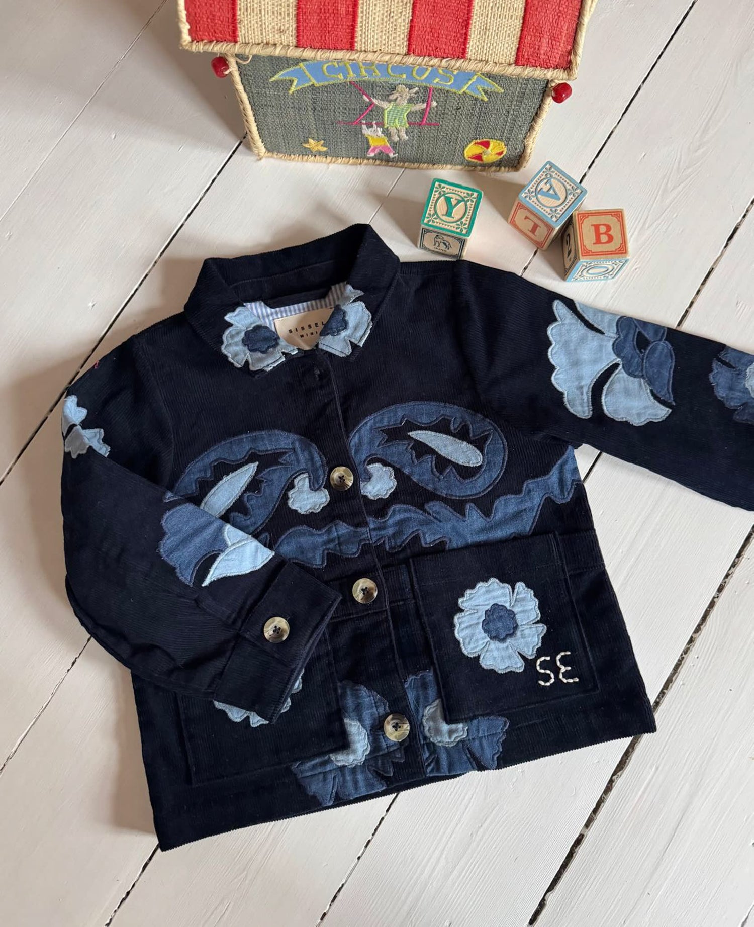 Mya MINI Jacket - Navy Sea
