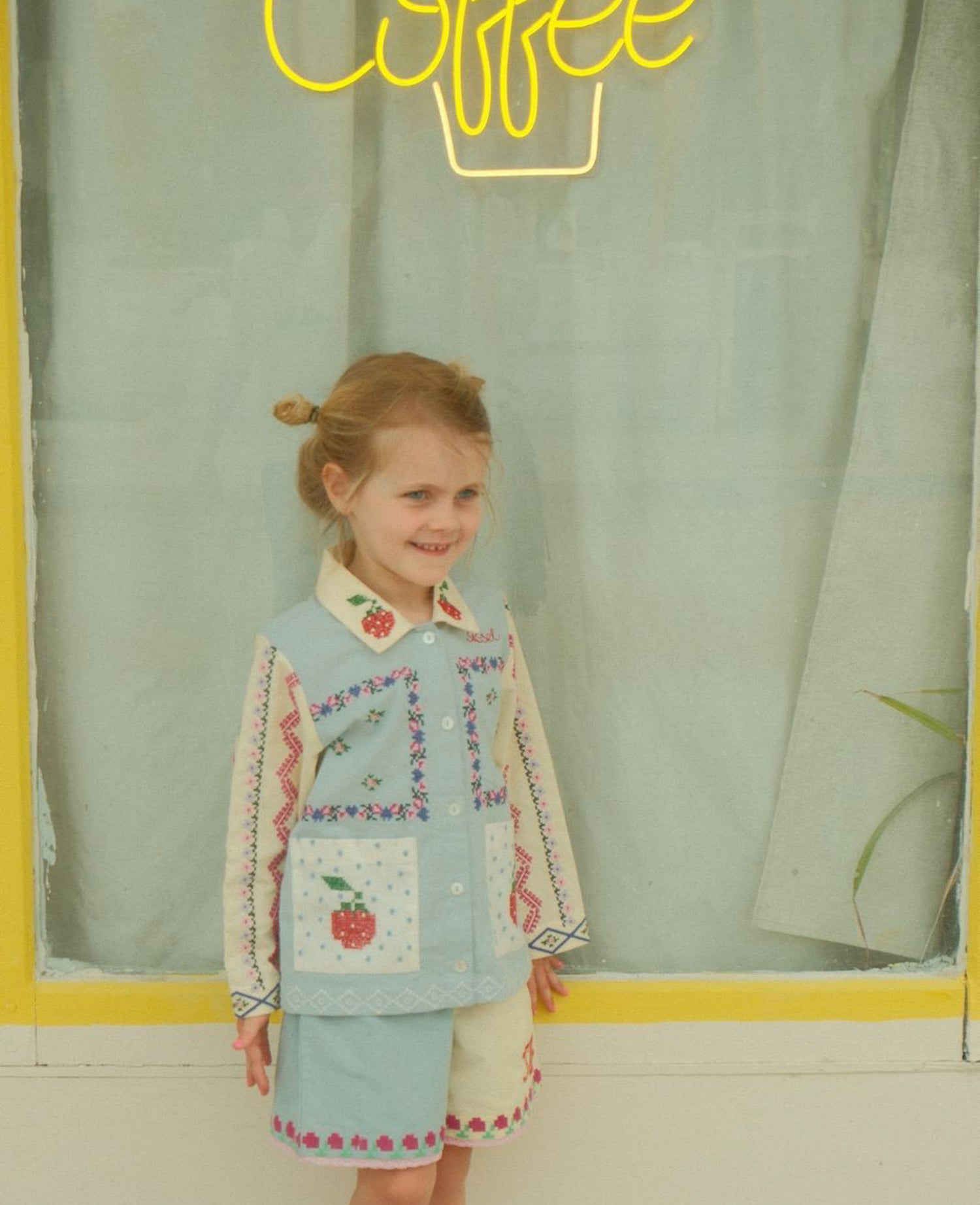 Myra MINI Shorts - Baby Blue