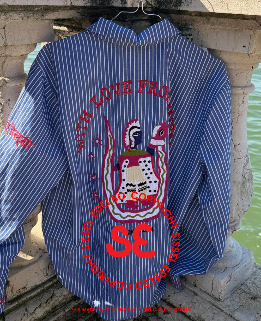 Noa Shirt - Blue Stripes