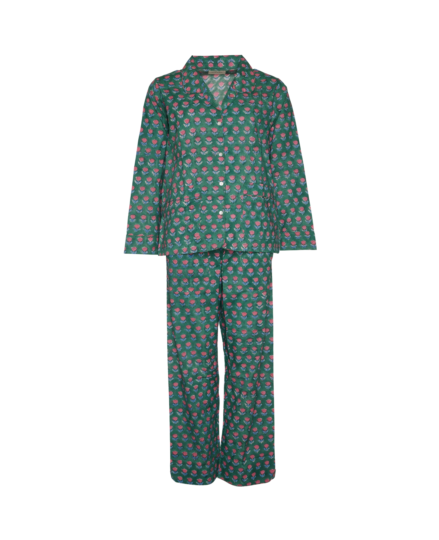 Nuit Pyjamas Set - Green Fields