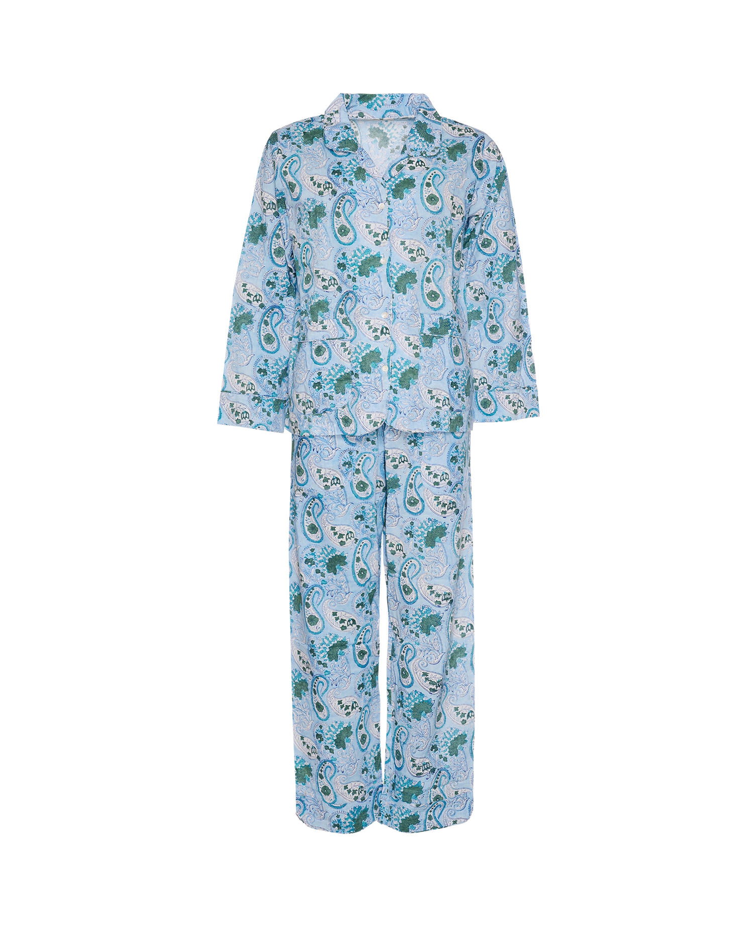 Nuit Pyjamas Set - Light Blue