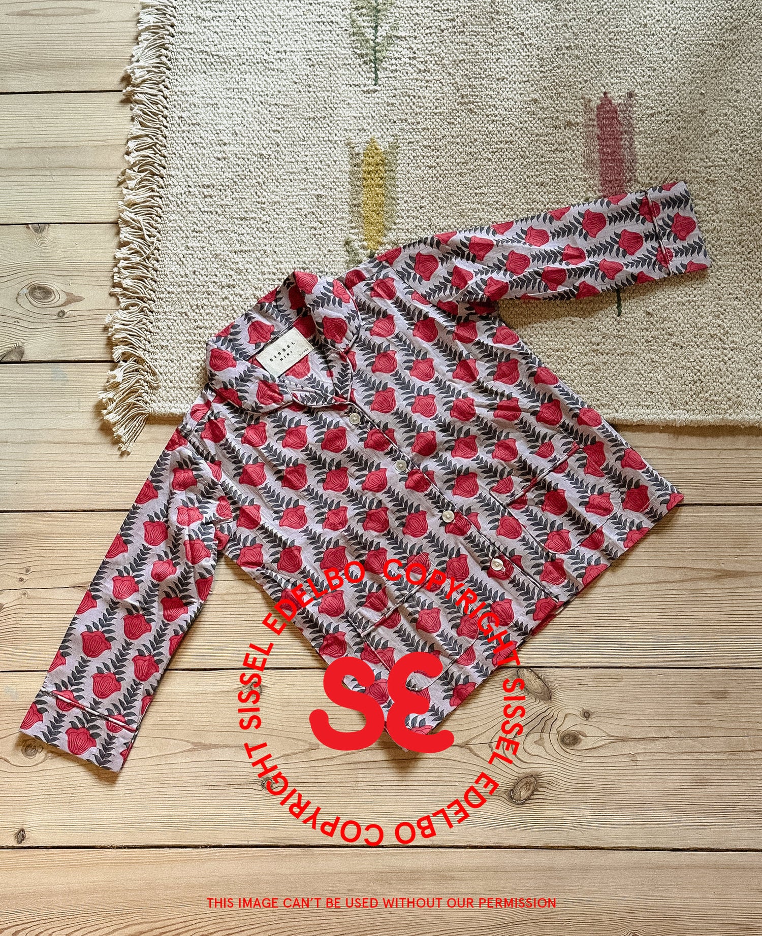 Nuit MINI Pyjamas Set - Red Lavender