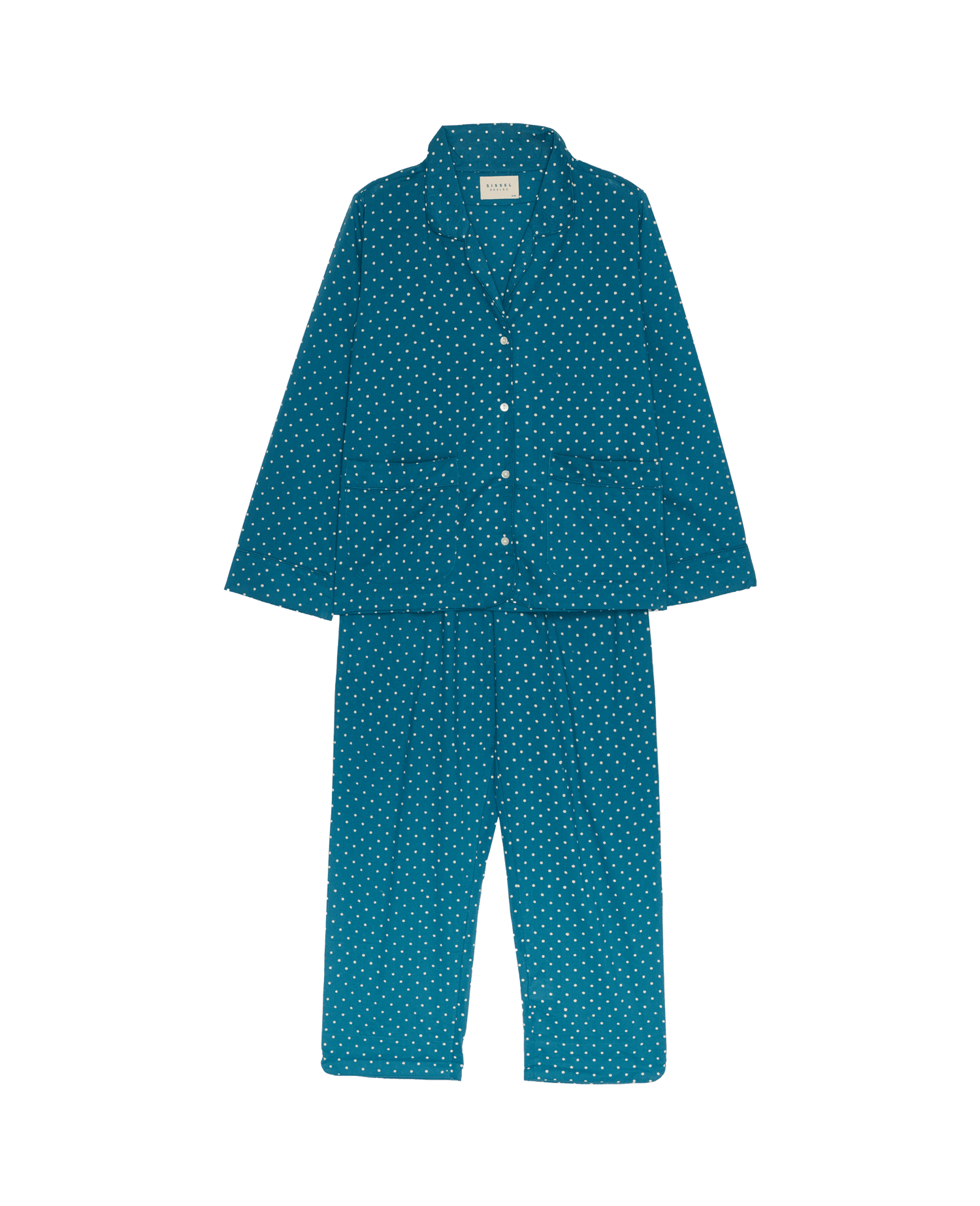Nuit Pyjamas Set - Turquoise Dot
