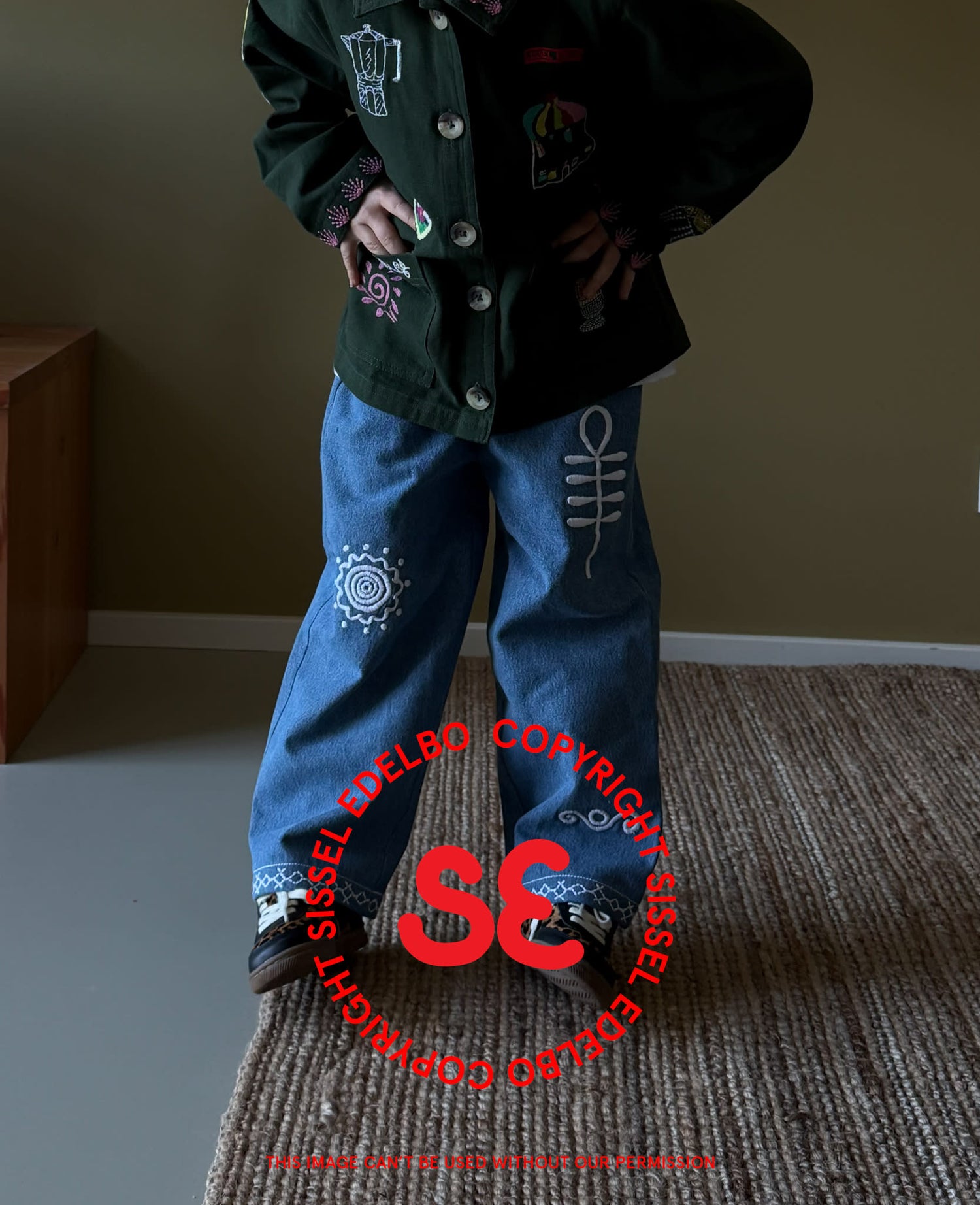 Oda MINI Pants - Denim