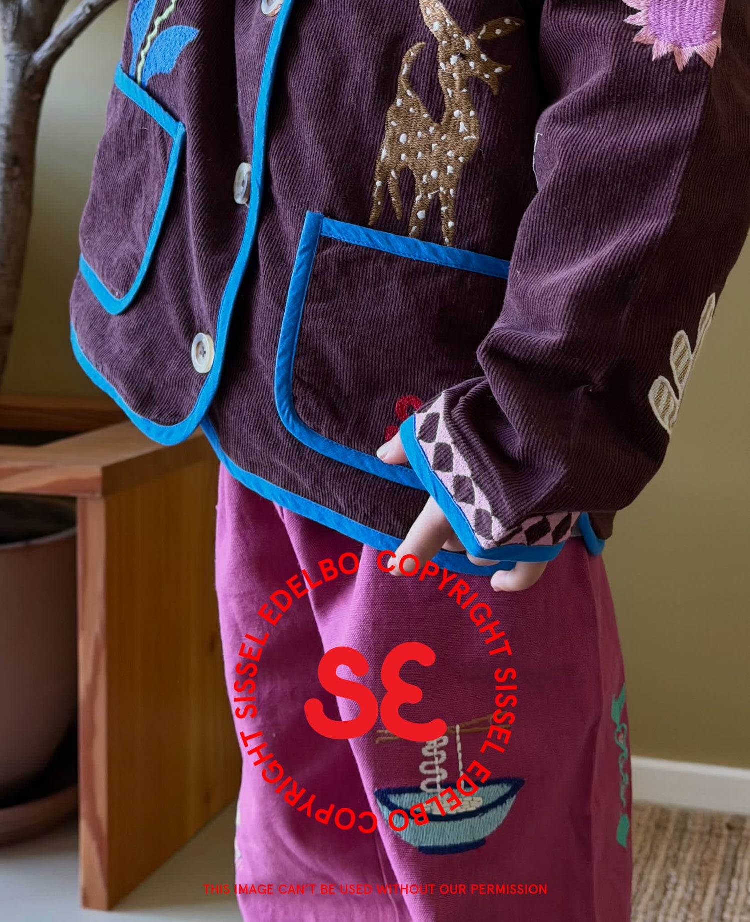 Oda MINI Pants - Violet