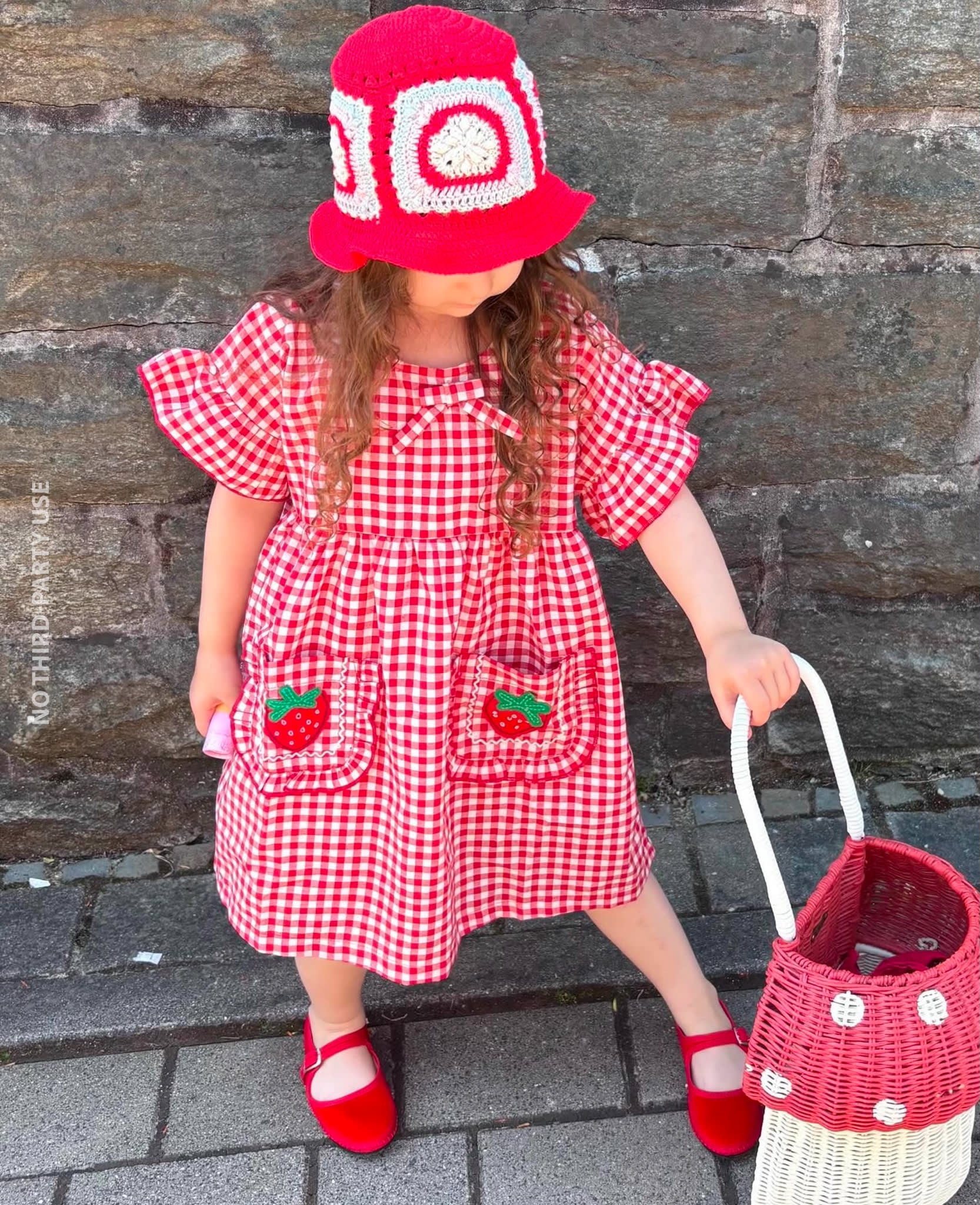 Ohio MINI Dress - Red Checks – SISSEL EDELBO