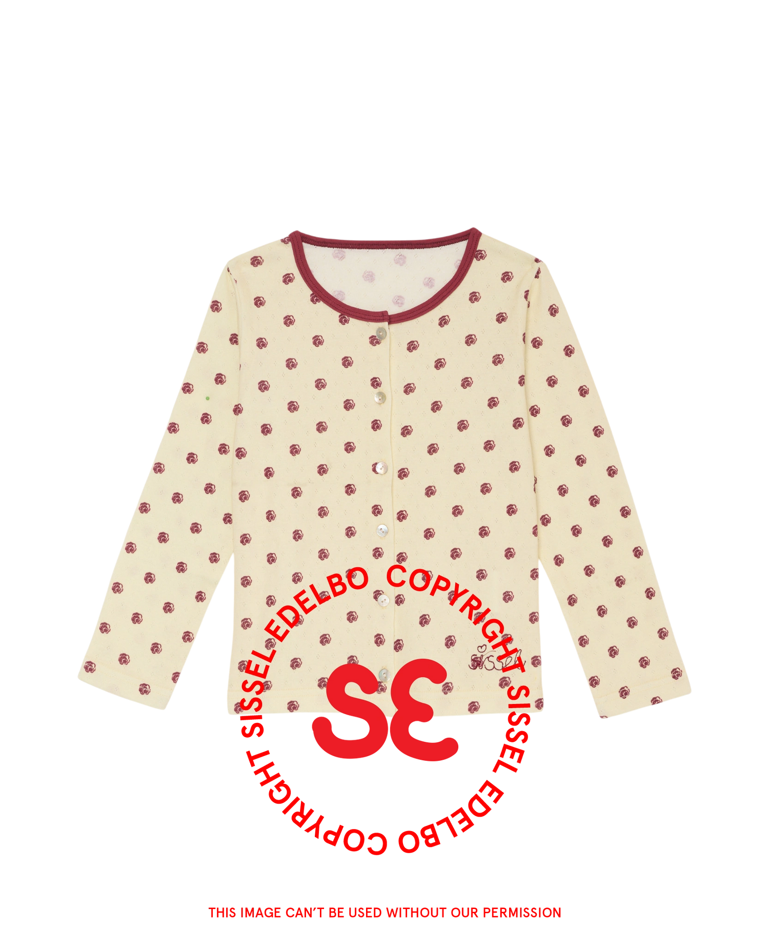 Olivia MINI Cardigan - Bellis Dot