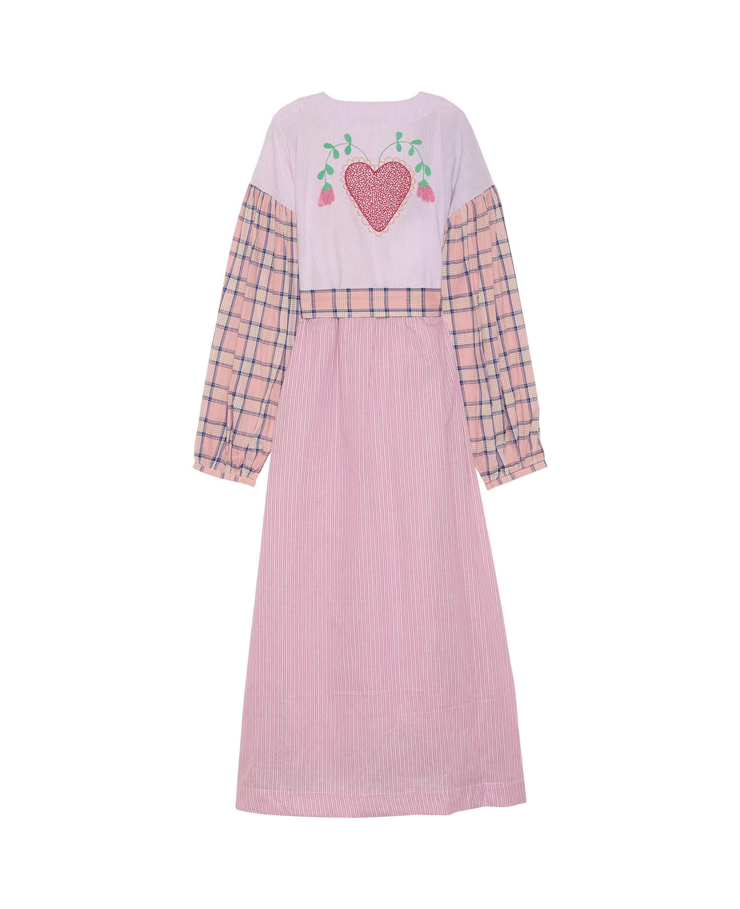 Paula Wrap Dress - Purple Mix