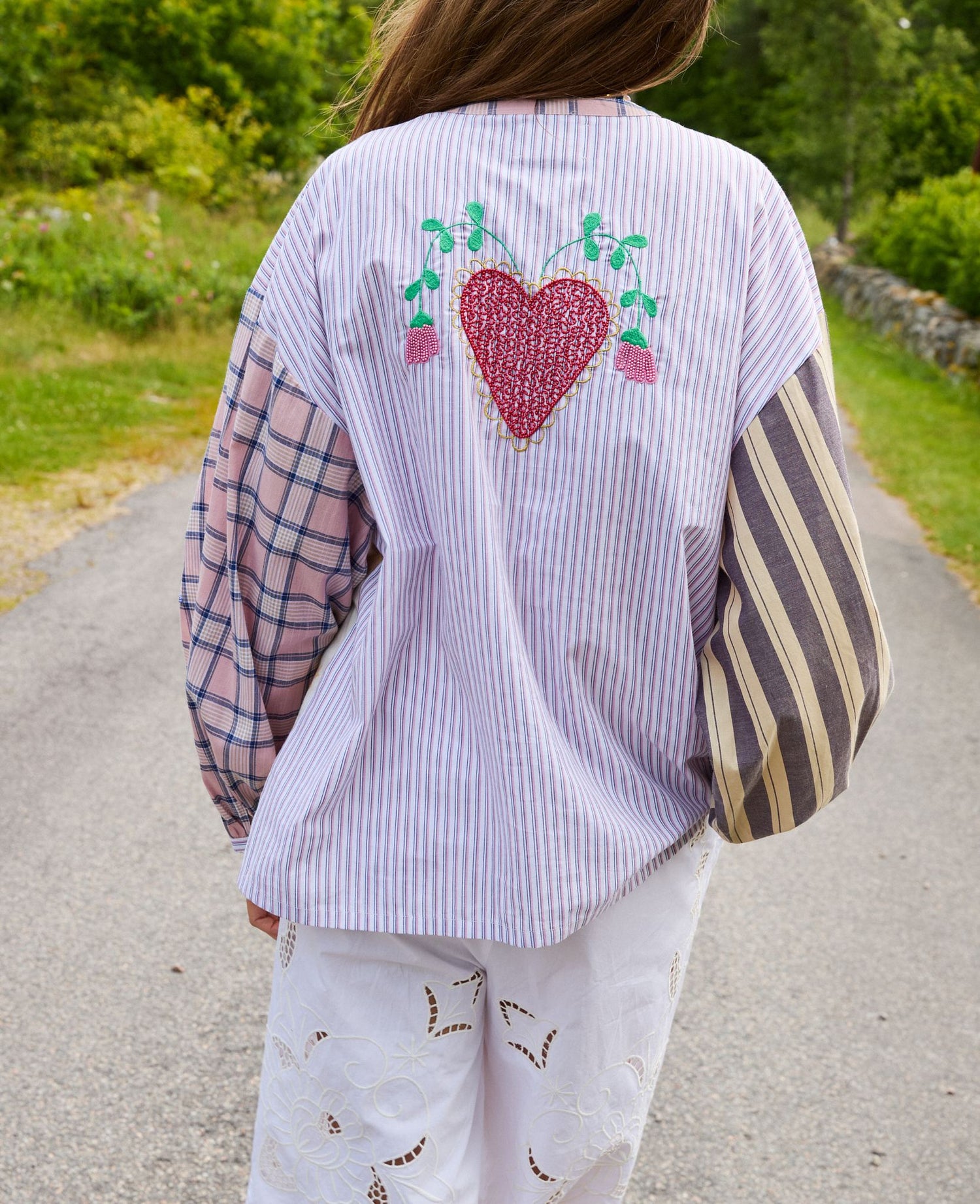 Paula Shirt - Purple Mix