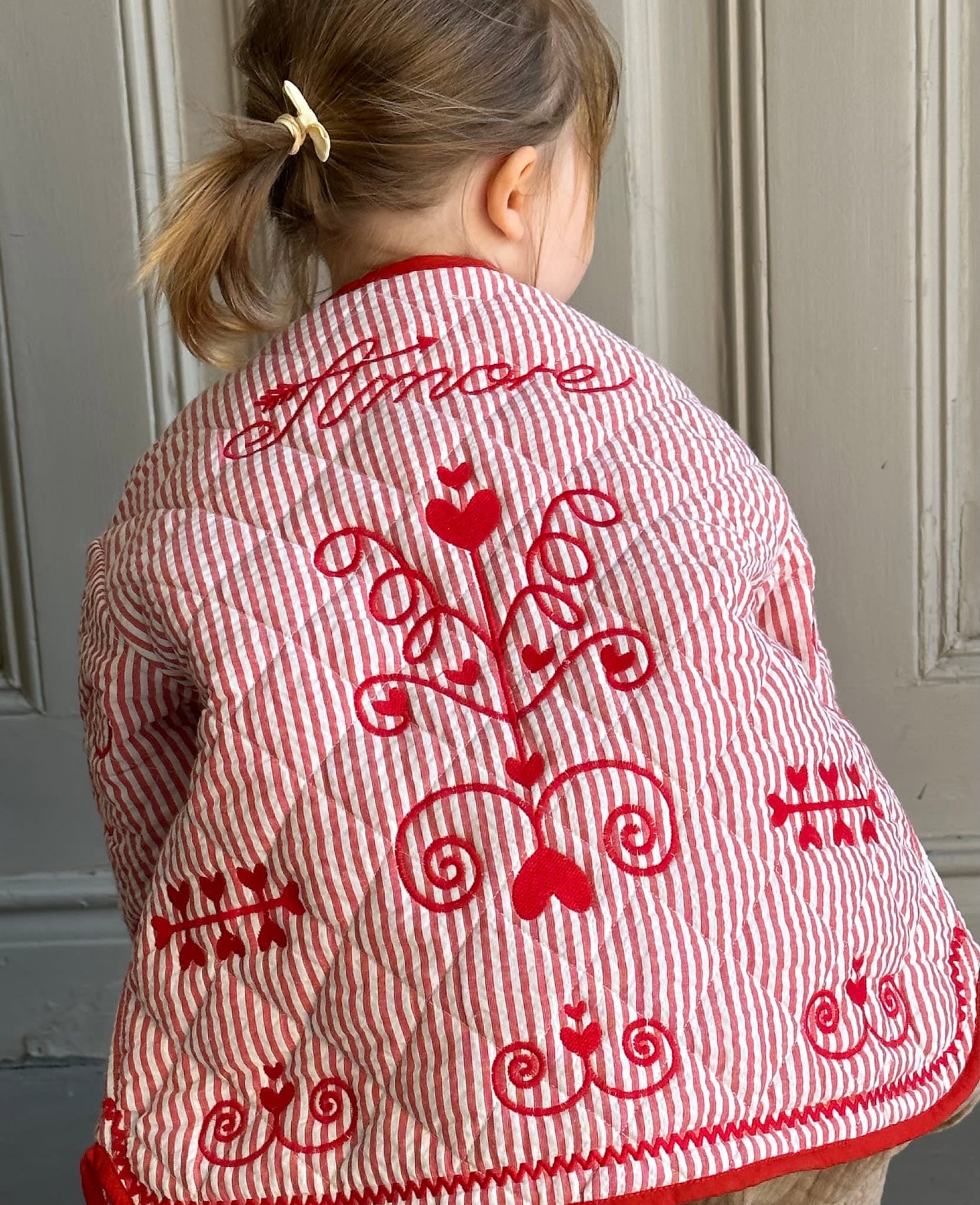 Penny MINI Jacket - Red Stripes – SISSEL EDELBO