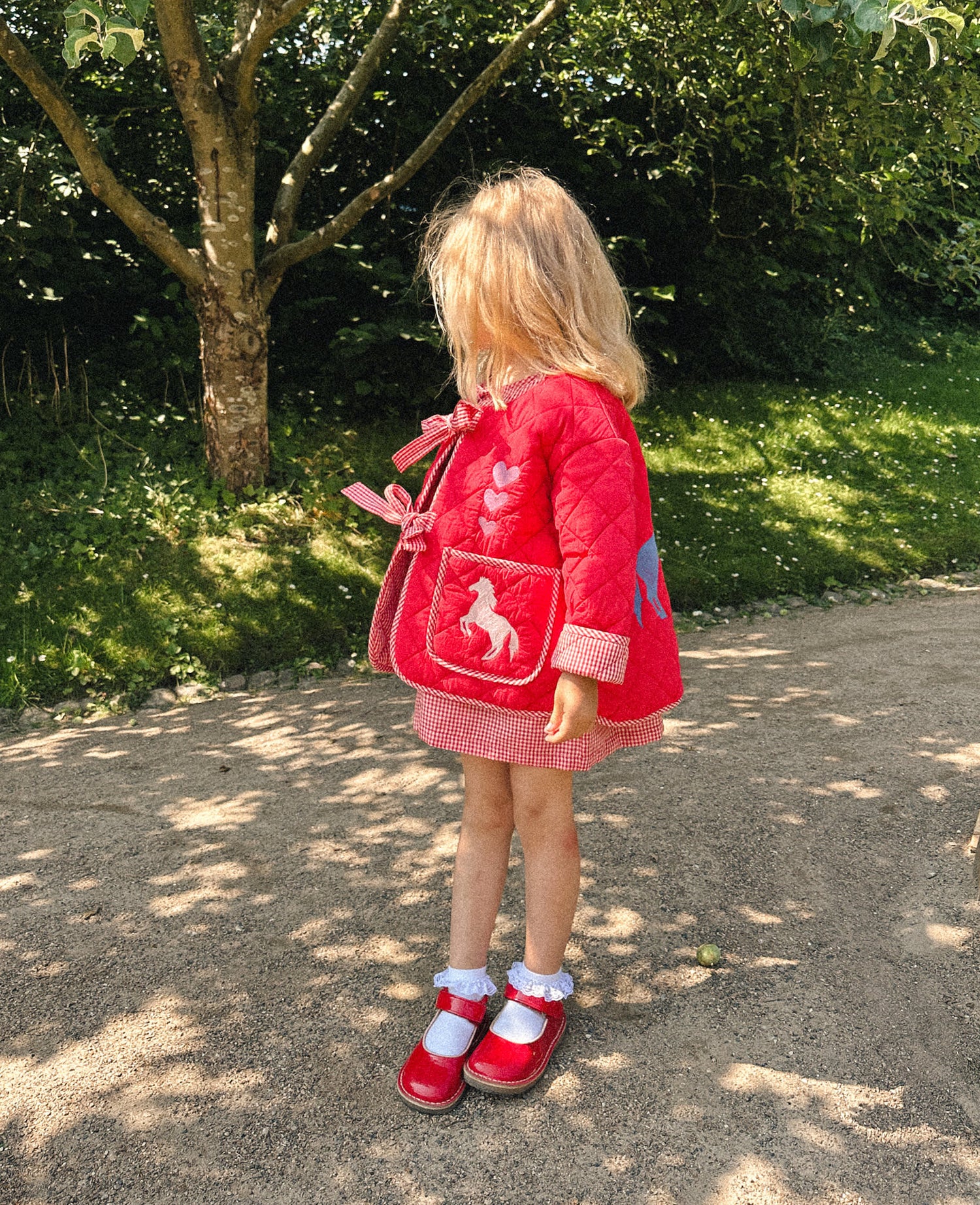 Penny MINI Jacket - Chinese Red