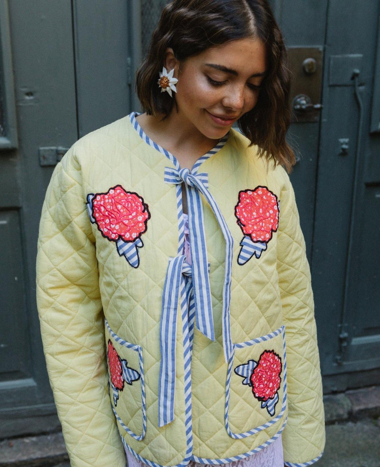 Penny Jacket - Popcorn Rose