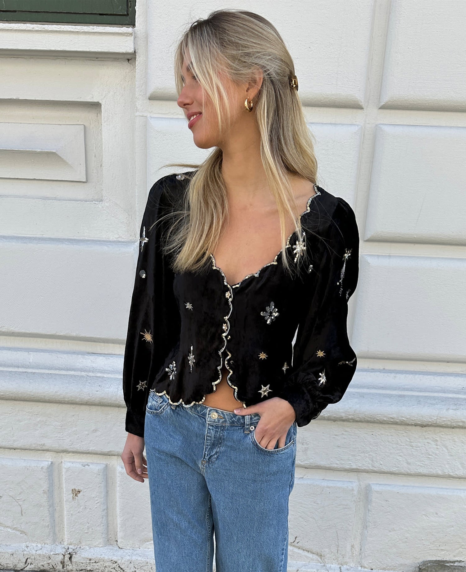 Phoebe Top - Black