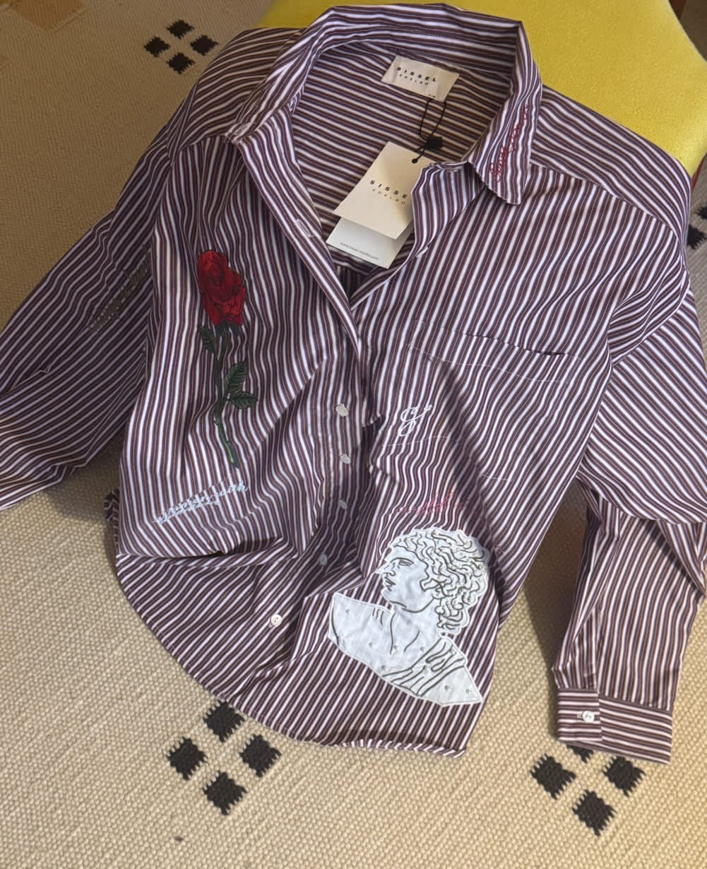 Pil Shirt - Purple Stripes