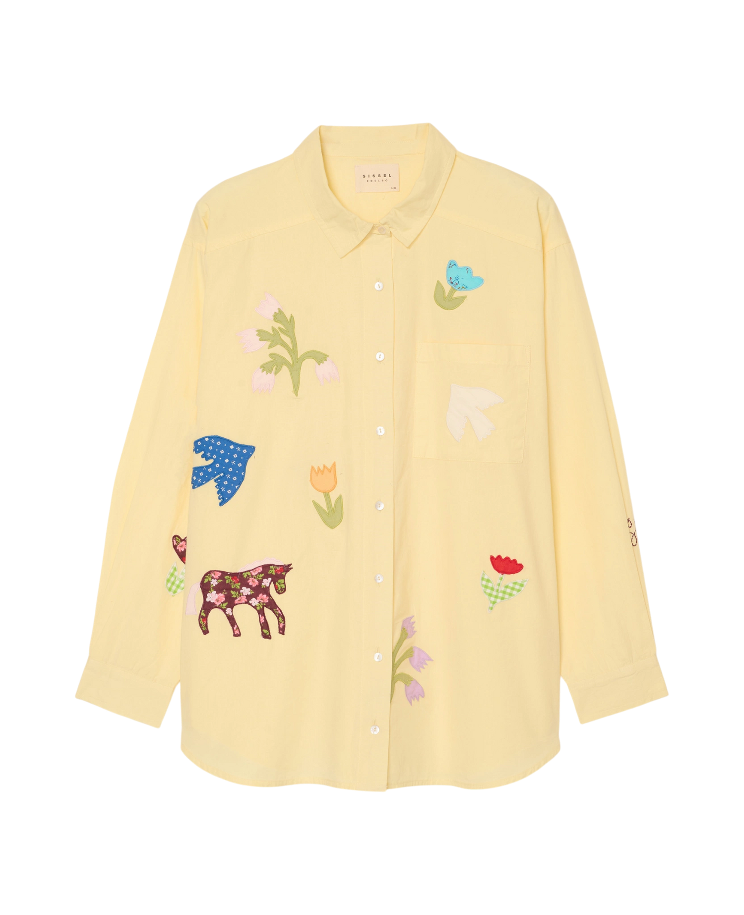 Pil Shirt - Yellow Applique