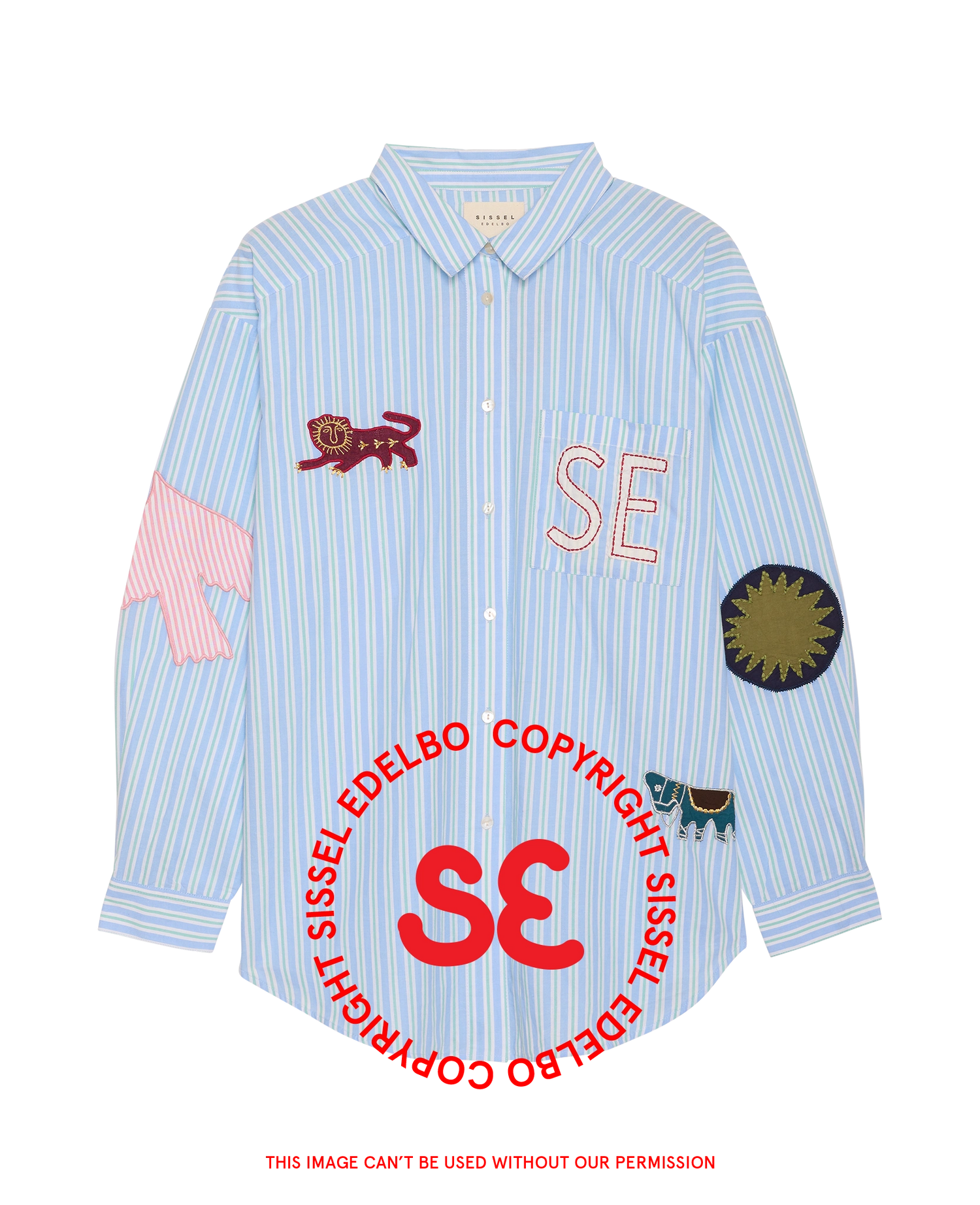 Pil Shirt - Green Stripes