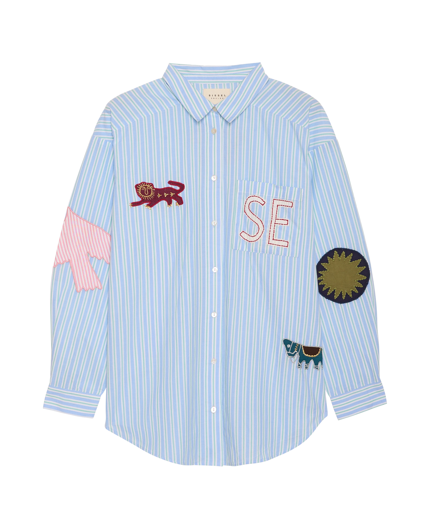 Pil Shirt - Green Stripes