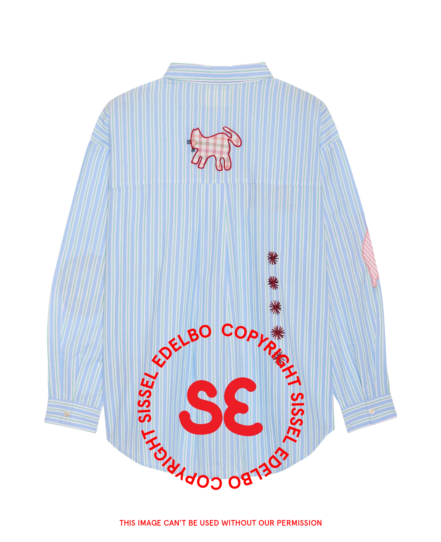 Pil Shirt - Green Stripes