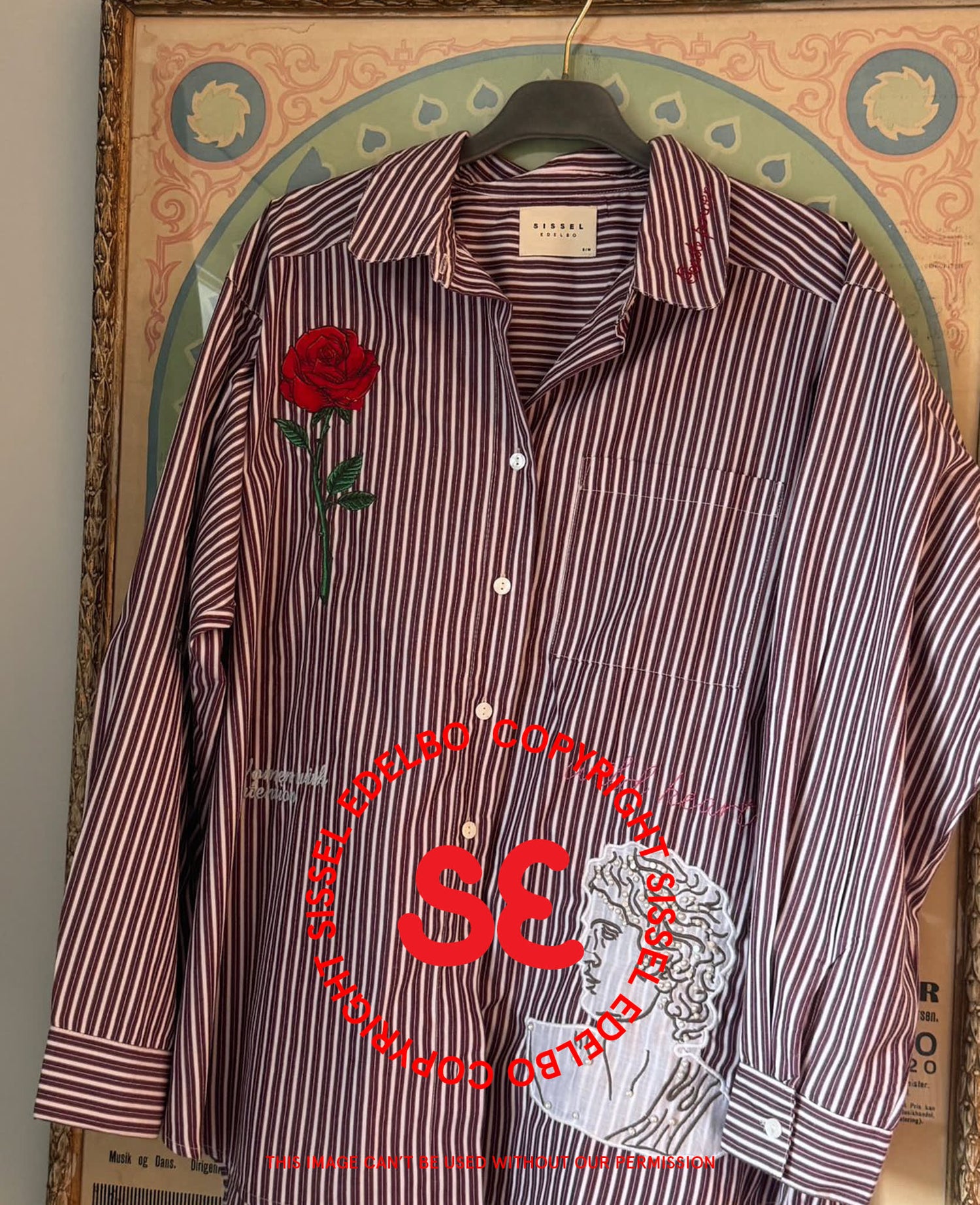 Pil Shirt - Purple Stripes