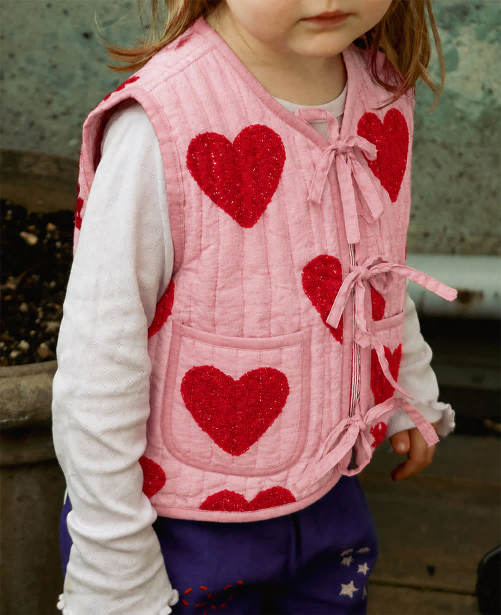 Honey MINI Vest - Red Heart