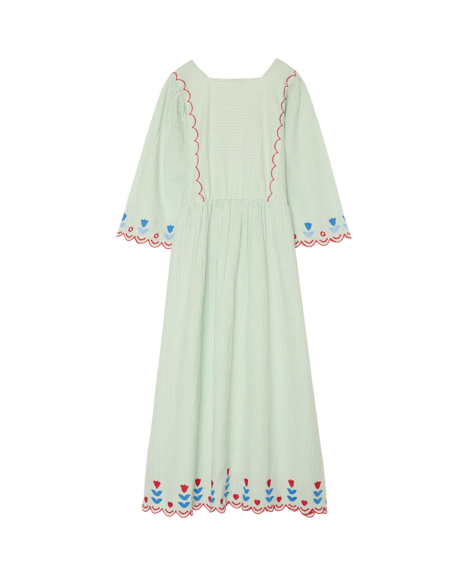Pixie Dress - Mint Stripes