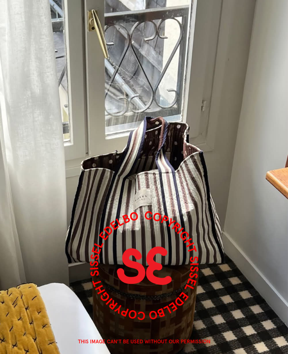 Pricilla Bag - Brown Stripes