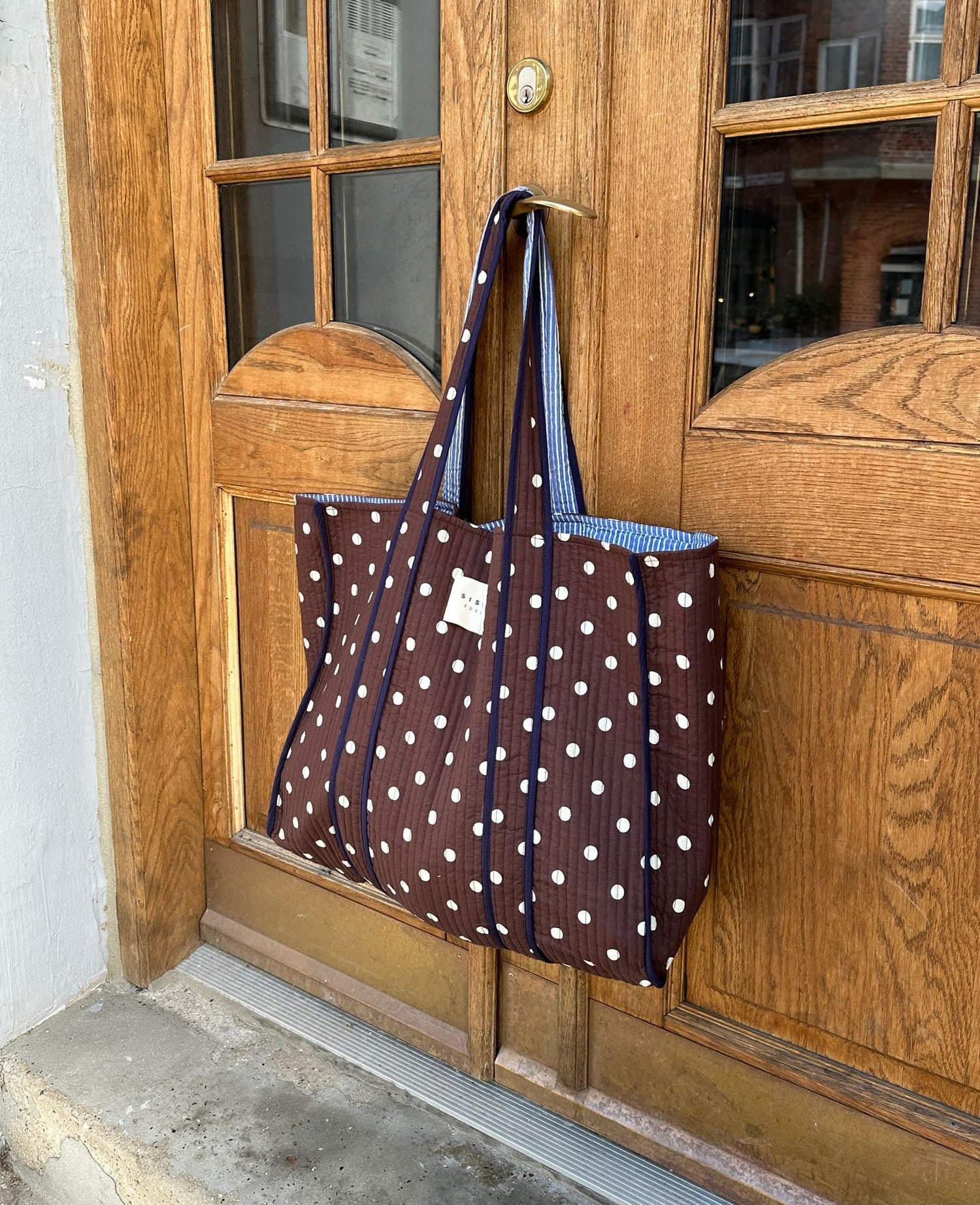 Pricilla Bag - Dot Brown