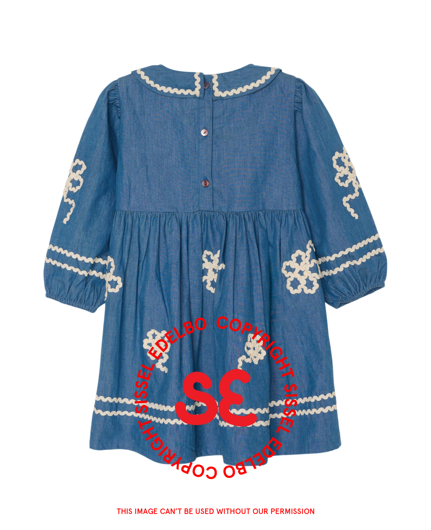 Raisa MINI Dress - Blue Denim