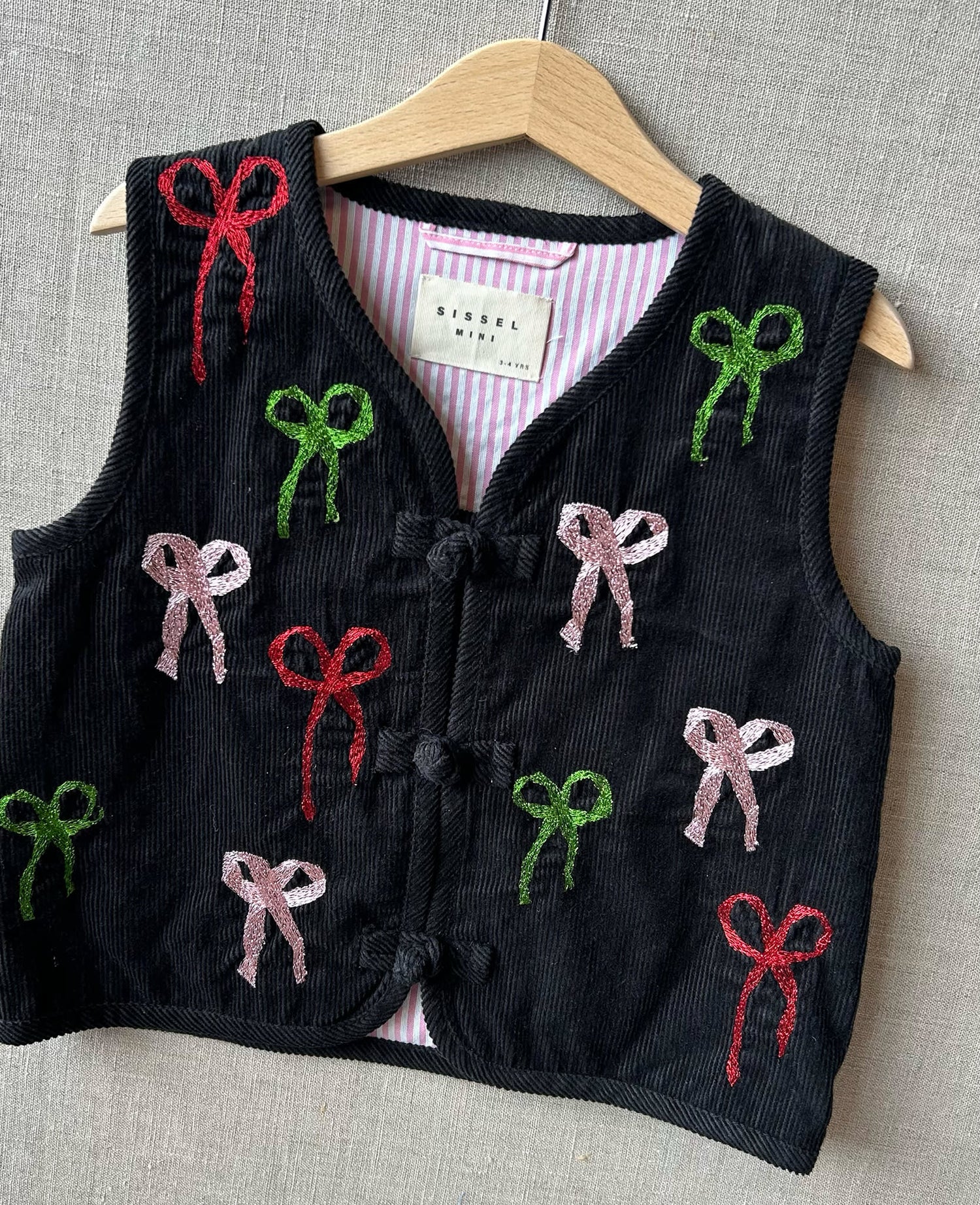 Rita MINI Vest - Black