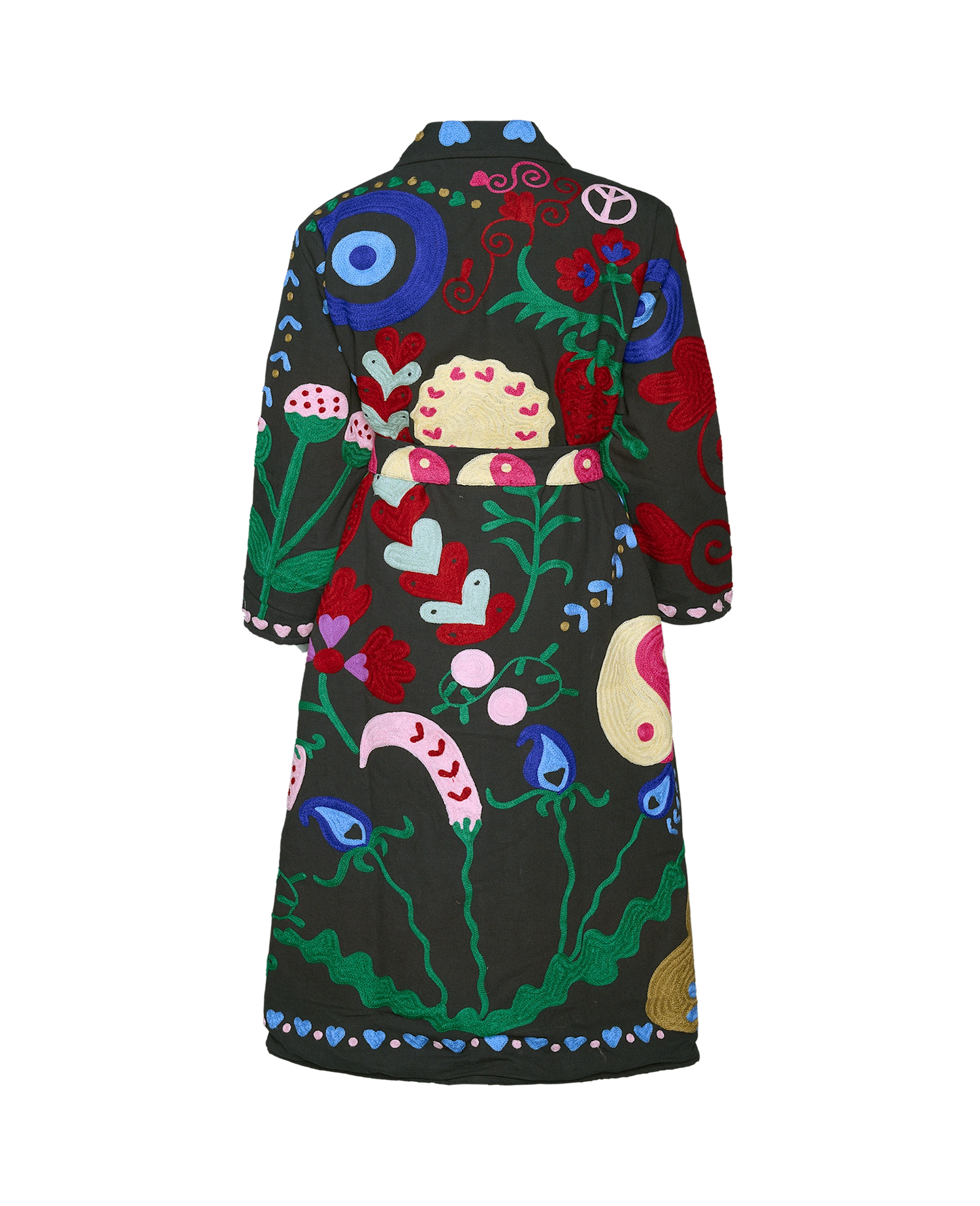 Rose Coat - Black