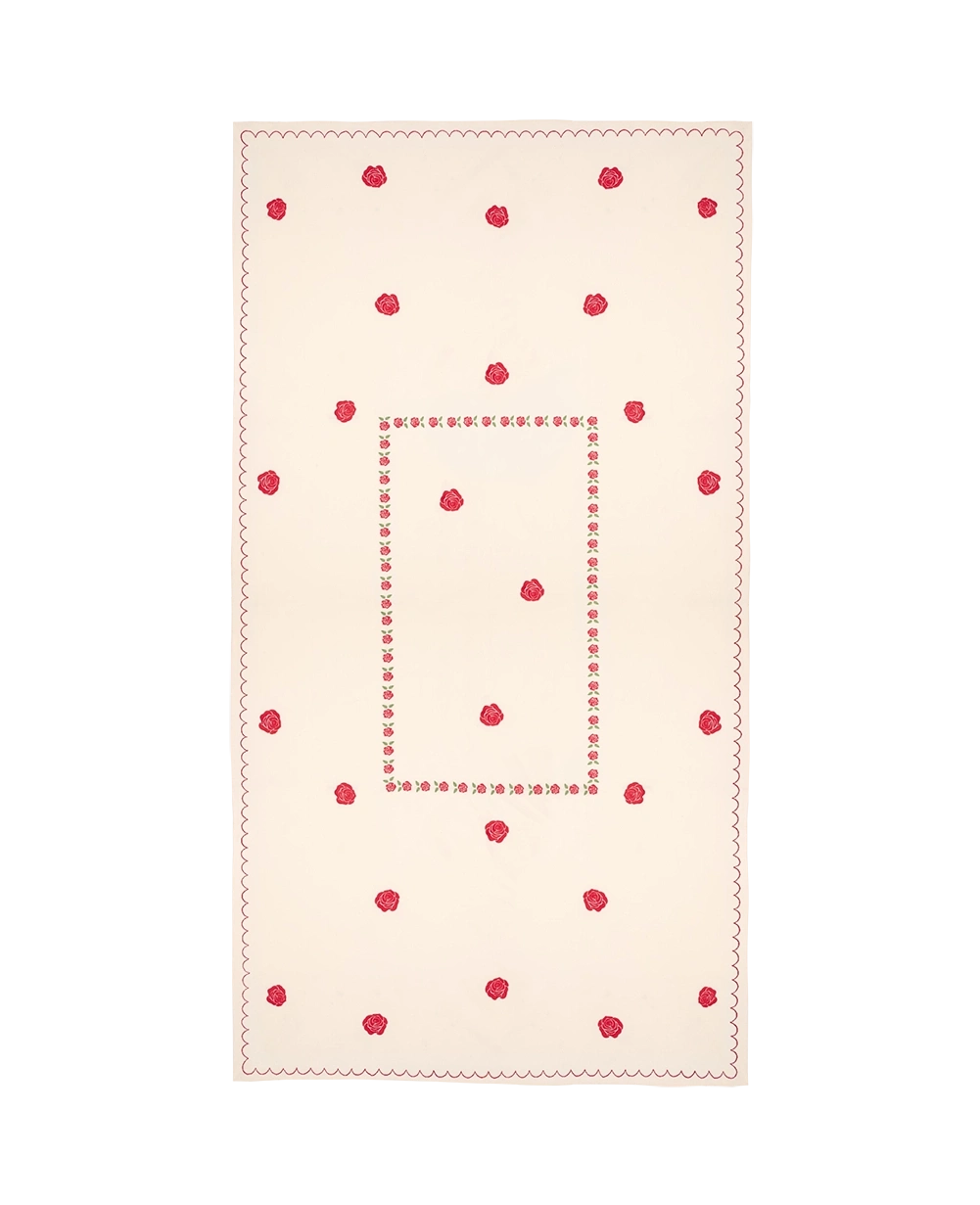 Rose Tablecloth - Rose