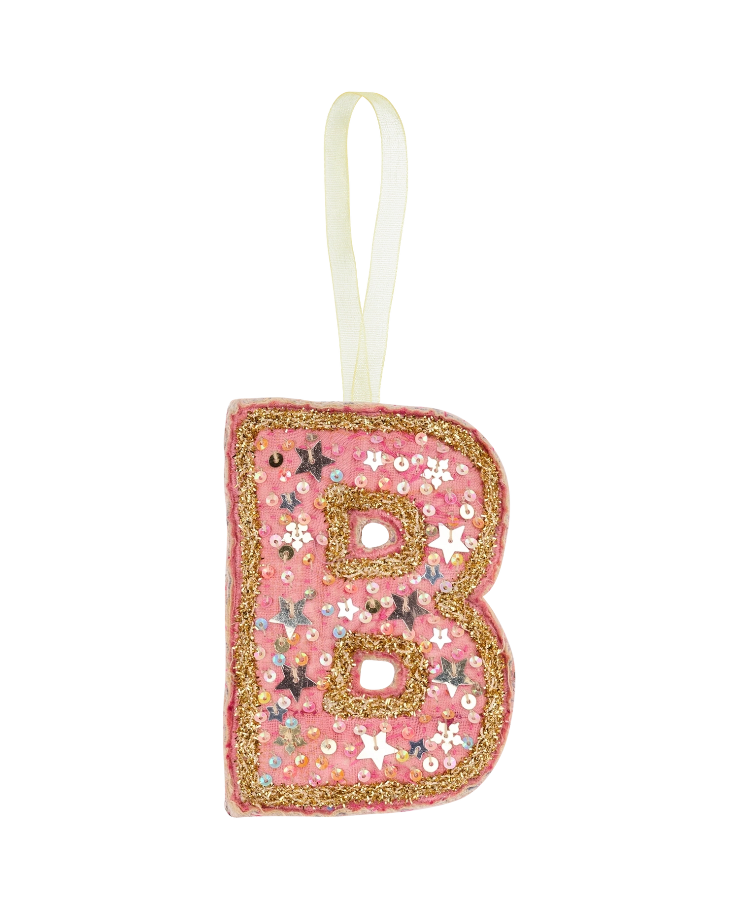 Alphabet Kantha Ornament - B