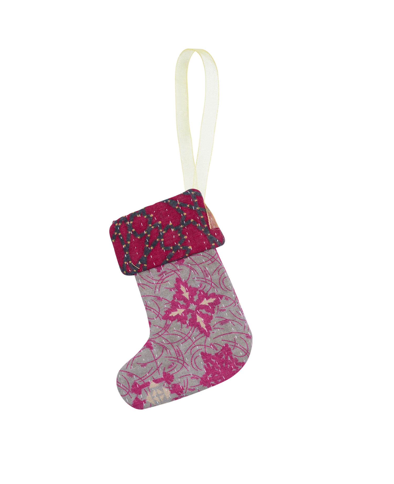 Christmas Sock Ornament - No. 11