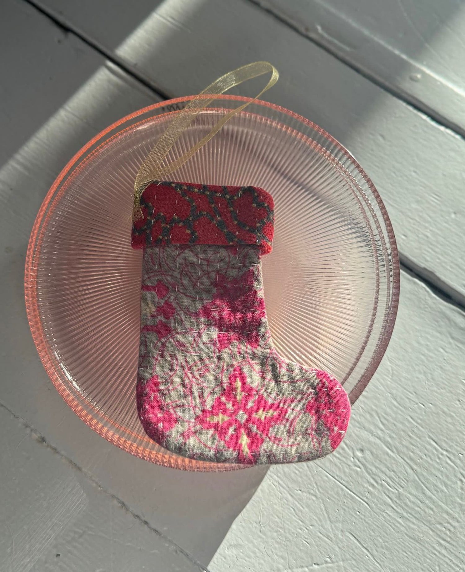 Christmas Sock Ornament - No. 11