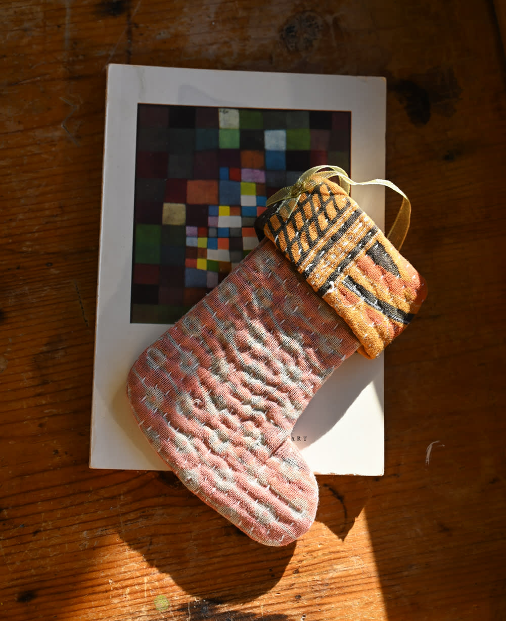 Christmas Sock Ornament - No. 16