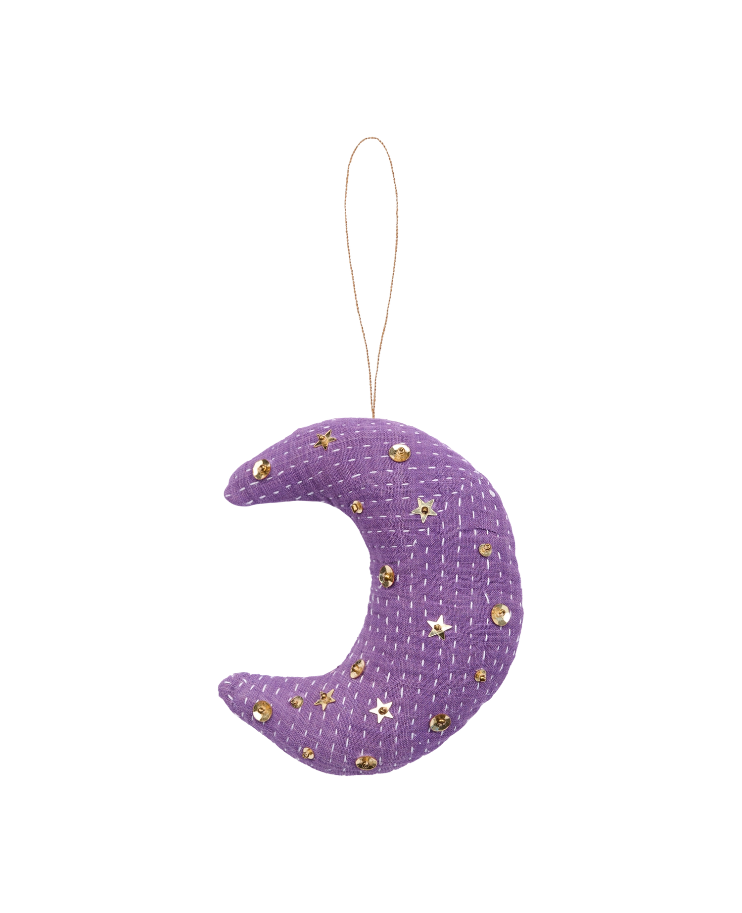 Moon Ornament - Lakhi Purple