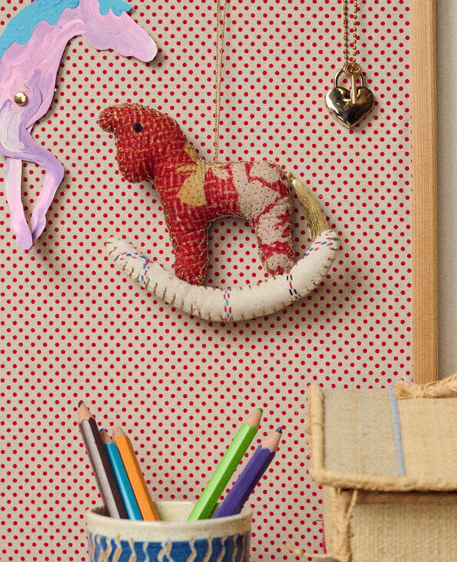 Rocking Horse Ornament - Mamamia